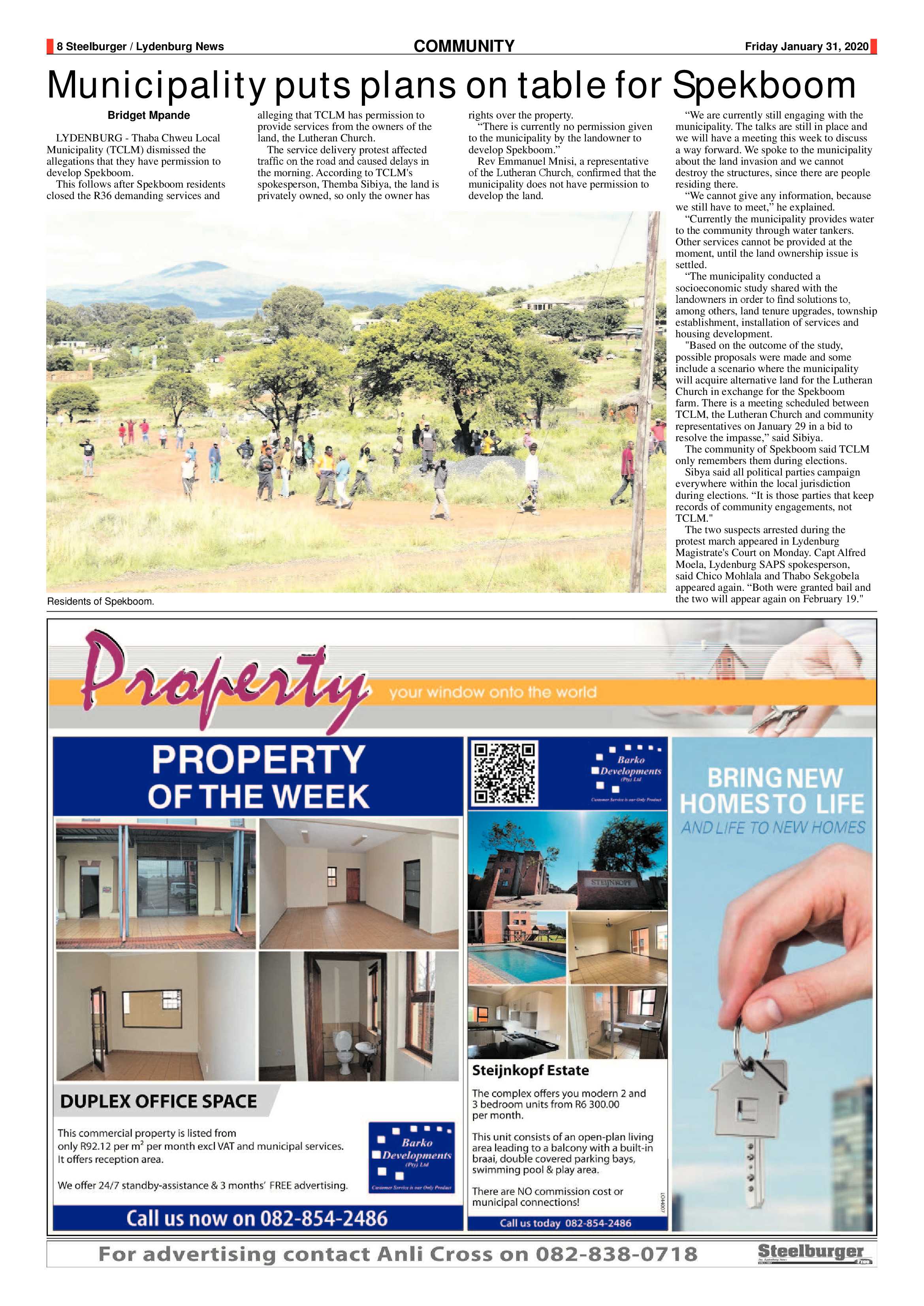 Steelburger News 31 January 2020 page 8