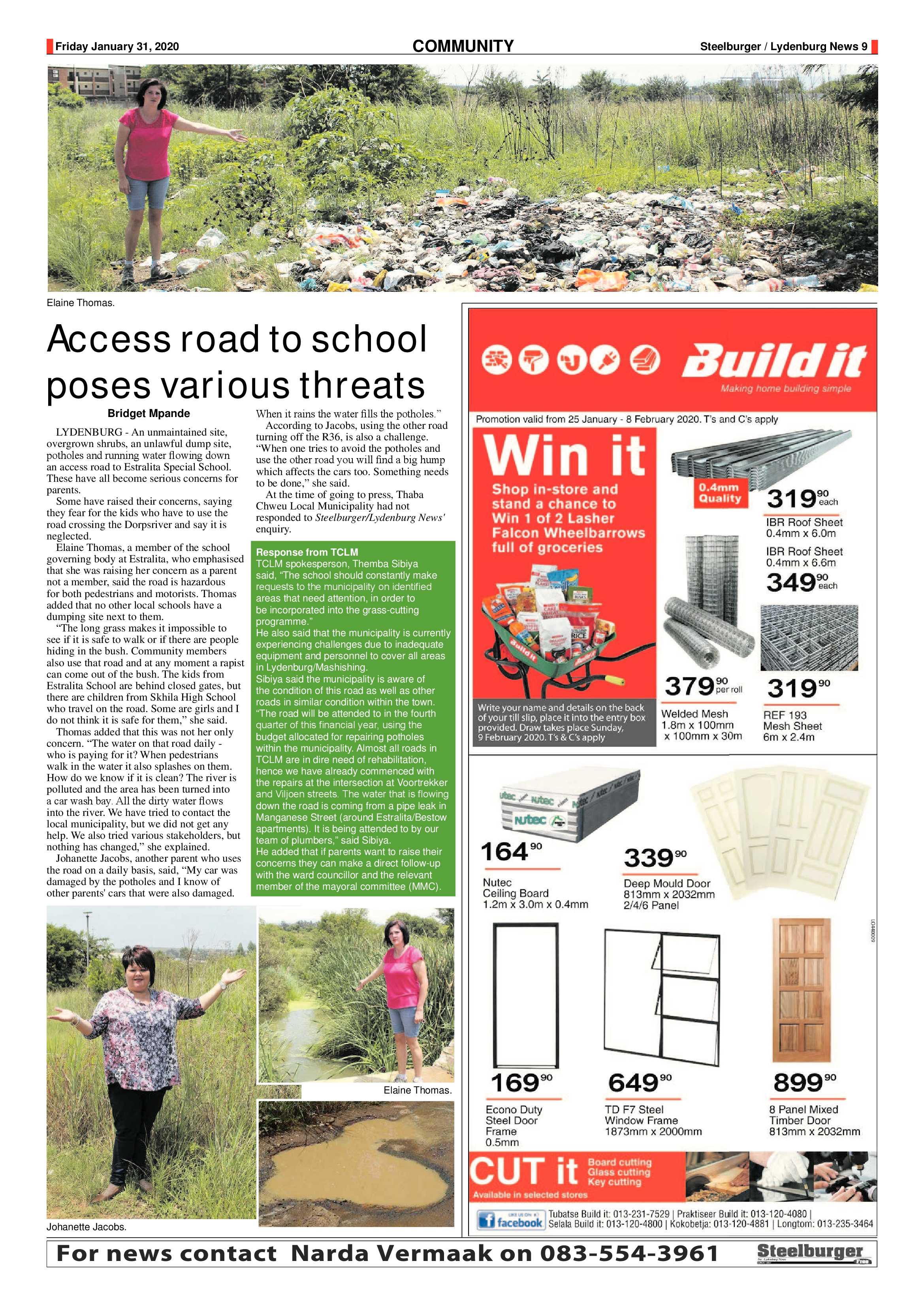 Steelburger News 31 January 2020 page 9