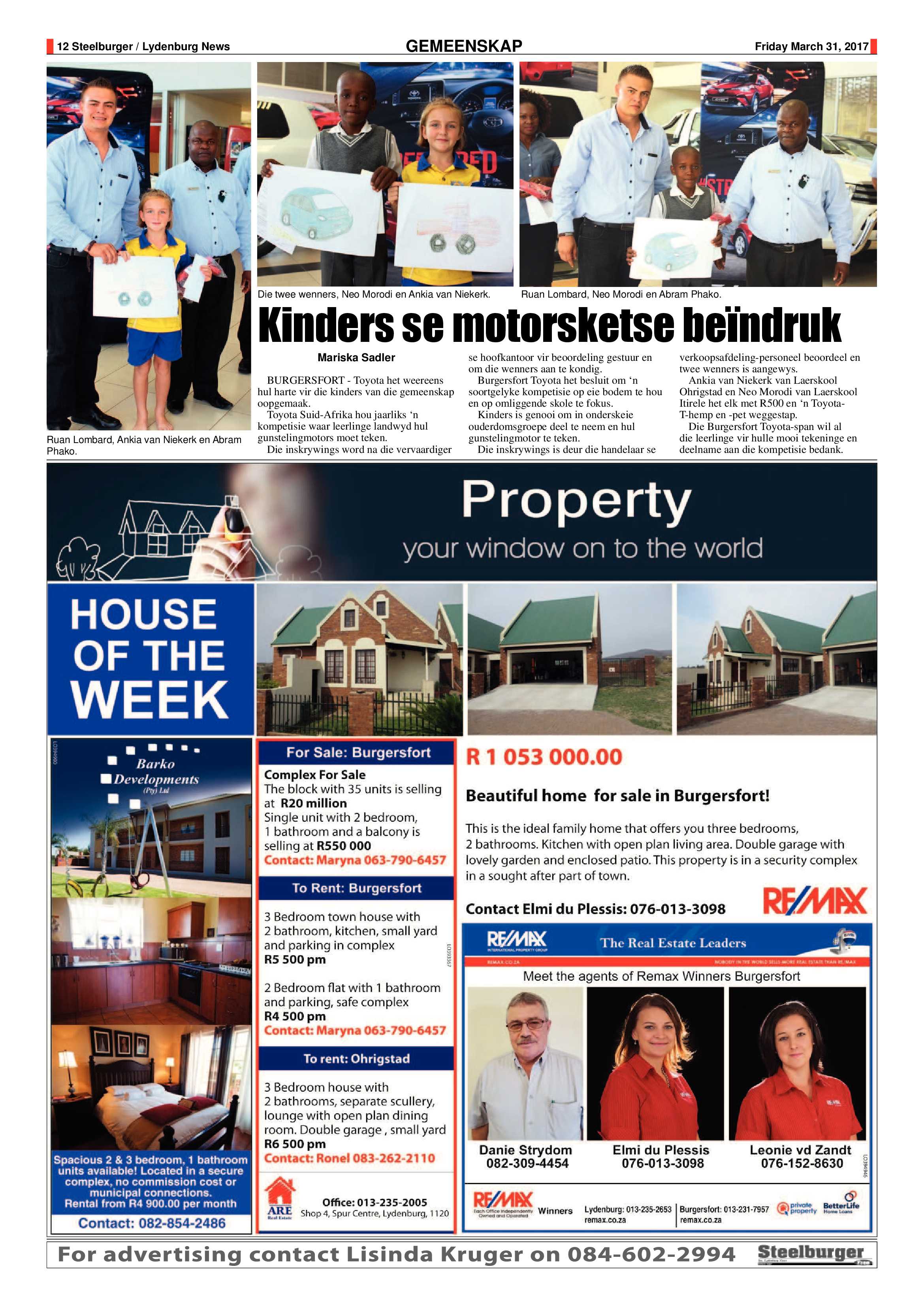 Steelburger News 31 March 2017 page 11