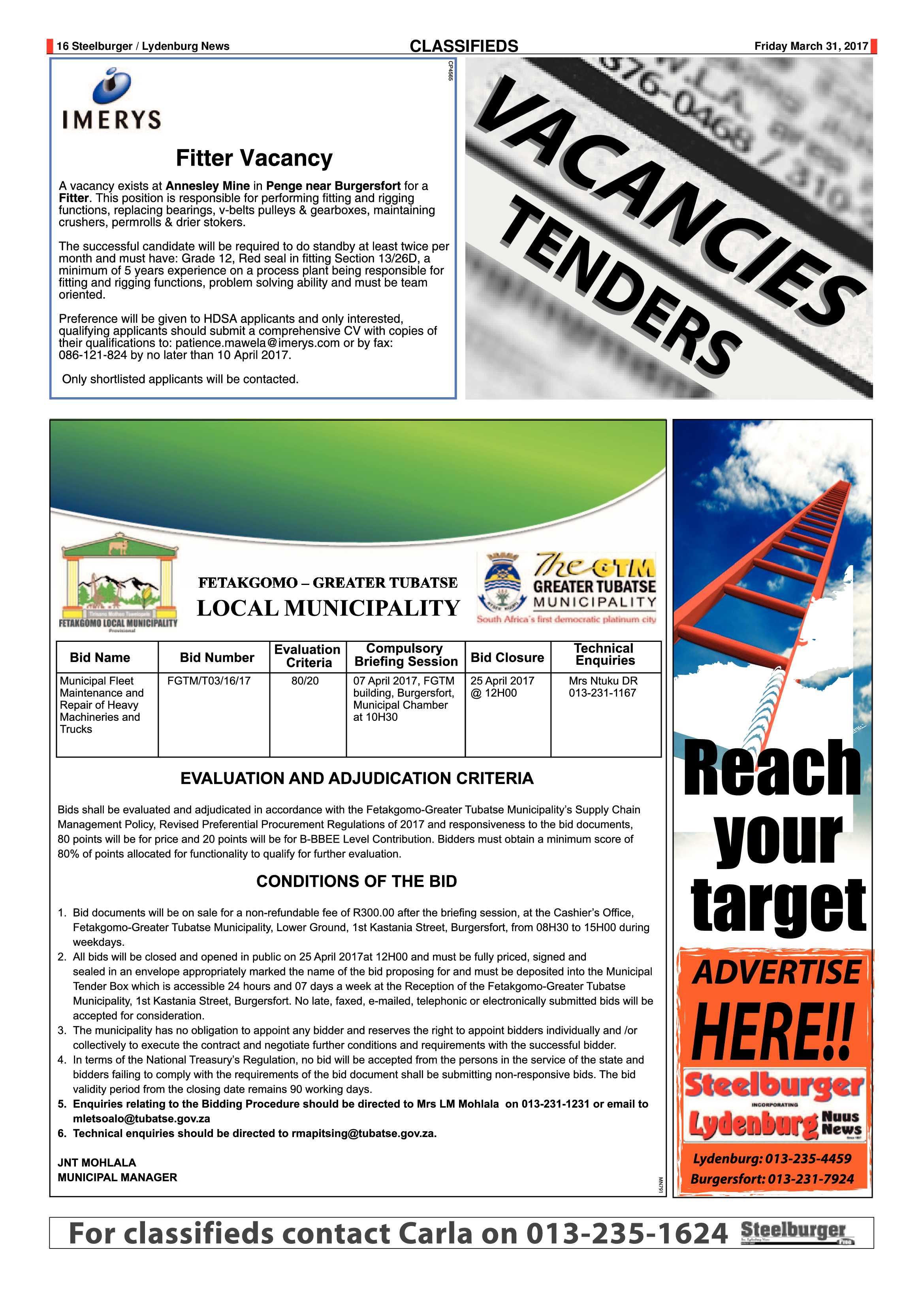 Steelburger News 31 March 2017 page 15