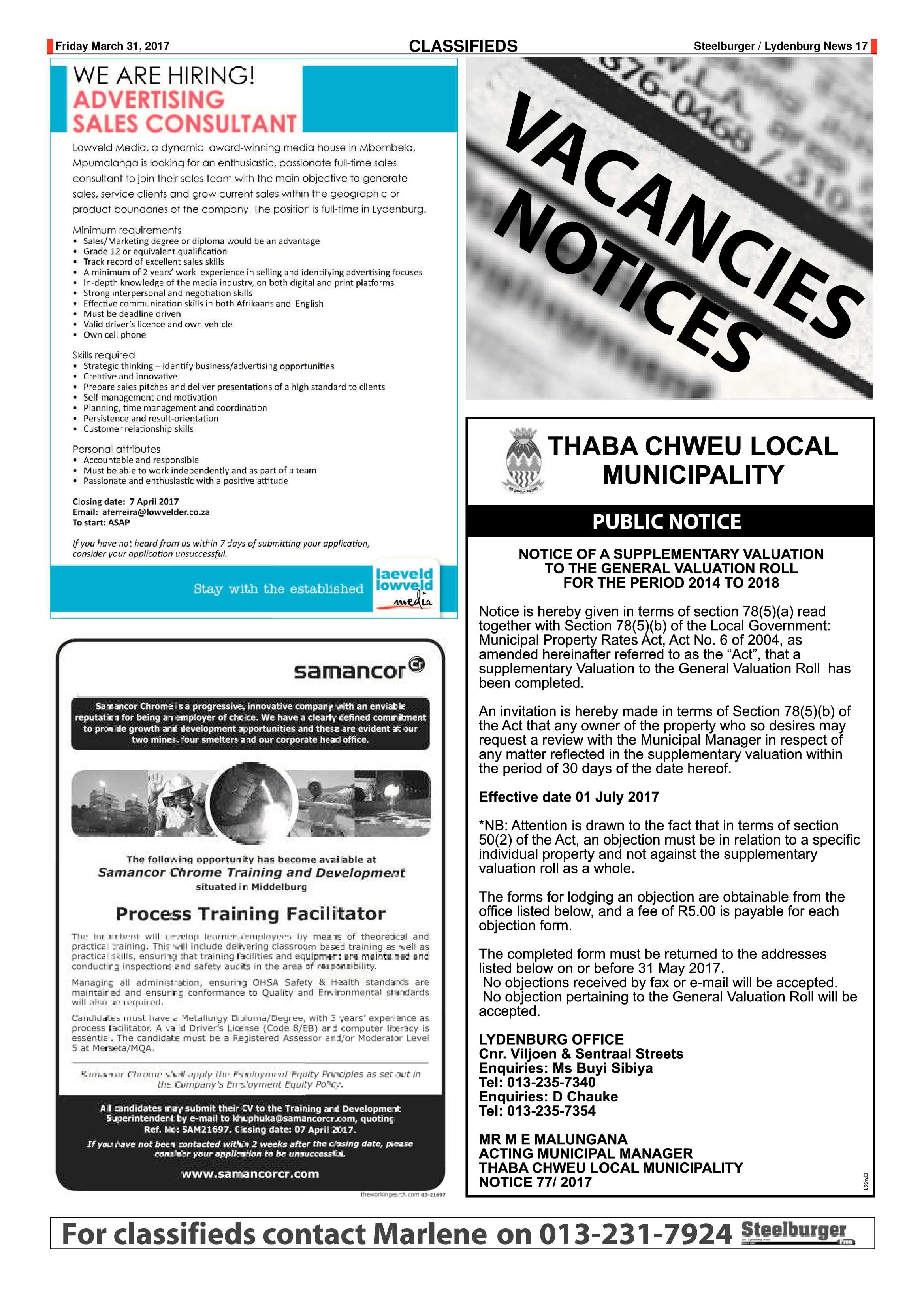 Steelburger News 31 March 2017 page 16