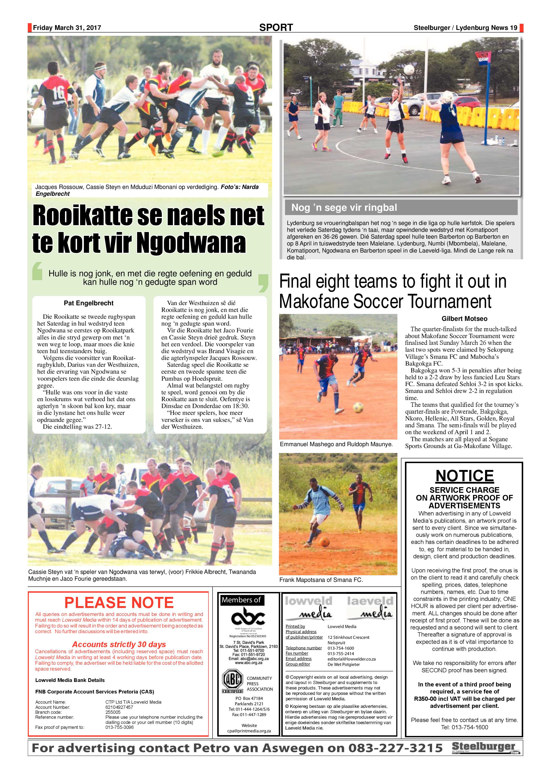 Steelburger News 31 March 2017 page 18