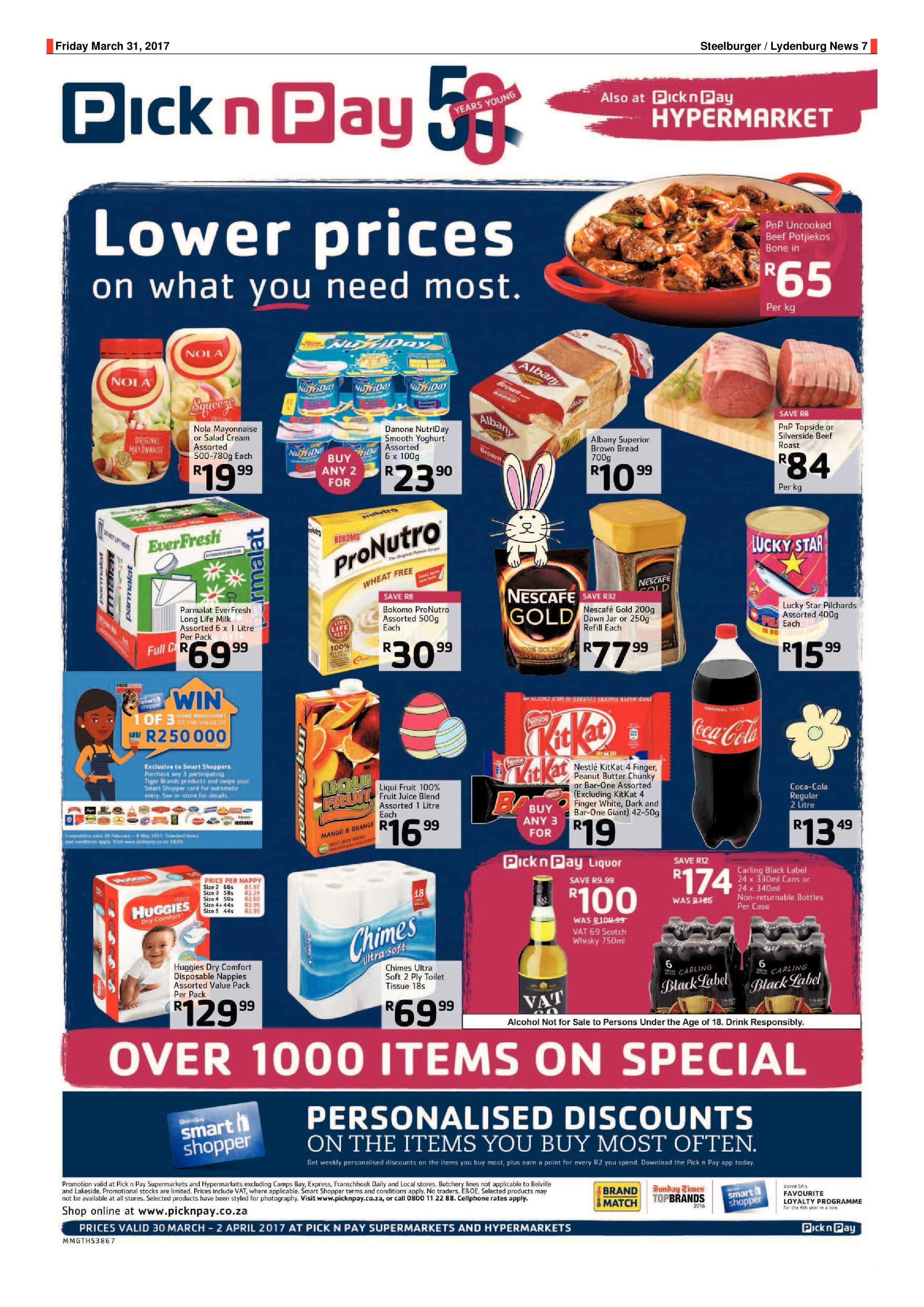 Steelburger News 31 March 2017  Steelburger / Lydenburg News