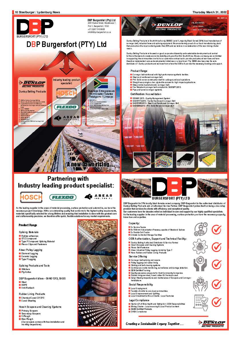 Steelburger News 31 March 2022 page 10