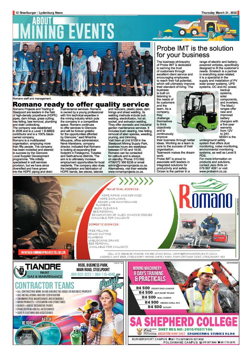 Steelburger News 31 March 2022 page 12