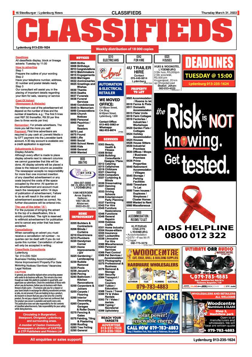 Steelburger News 31 March 2022 page 16