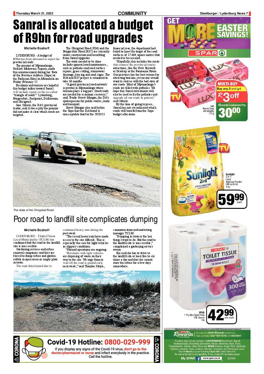 Steelburger News 31 March 2022 page 7