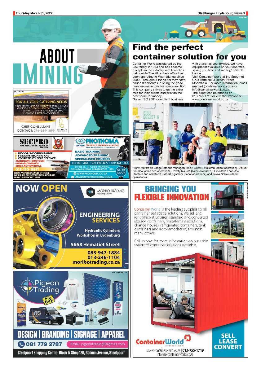 Steelburger News 31 March 2022 page 9