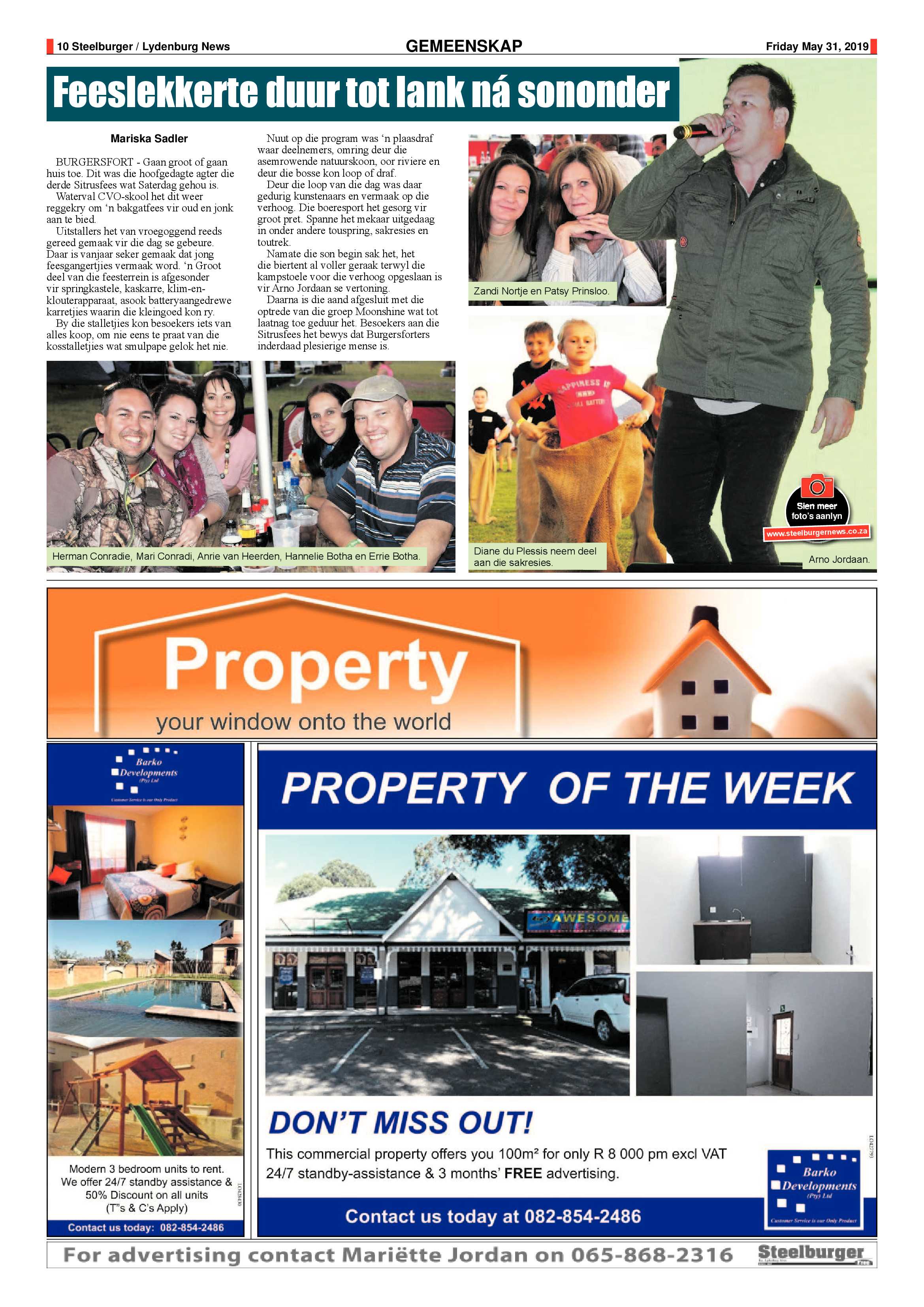 Steelburger News 31 May 2019 page 10