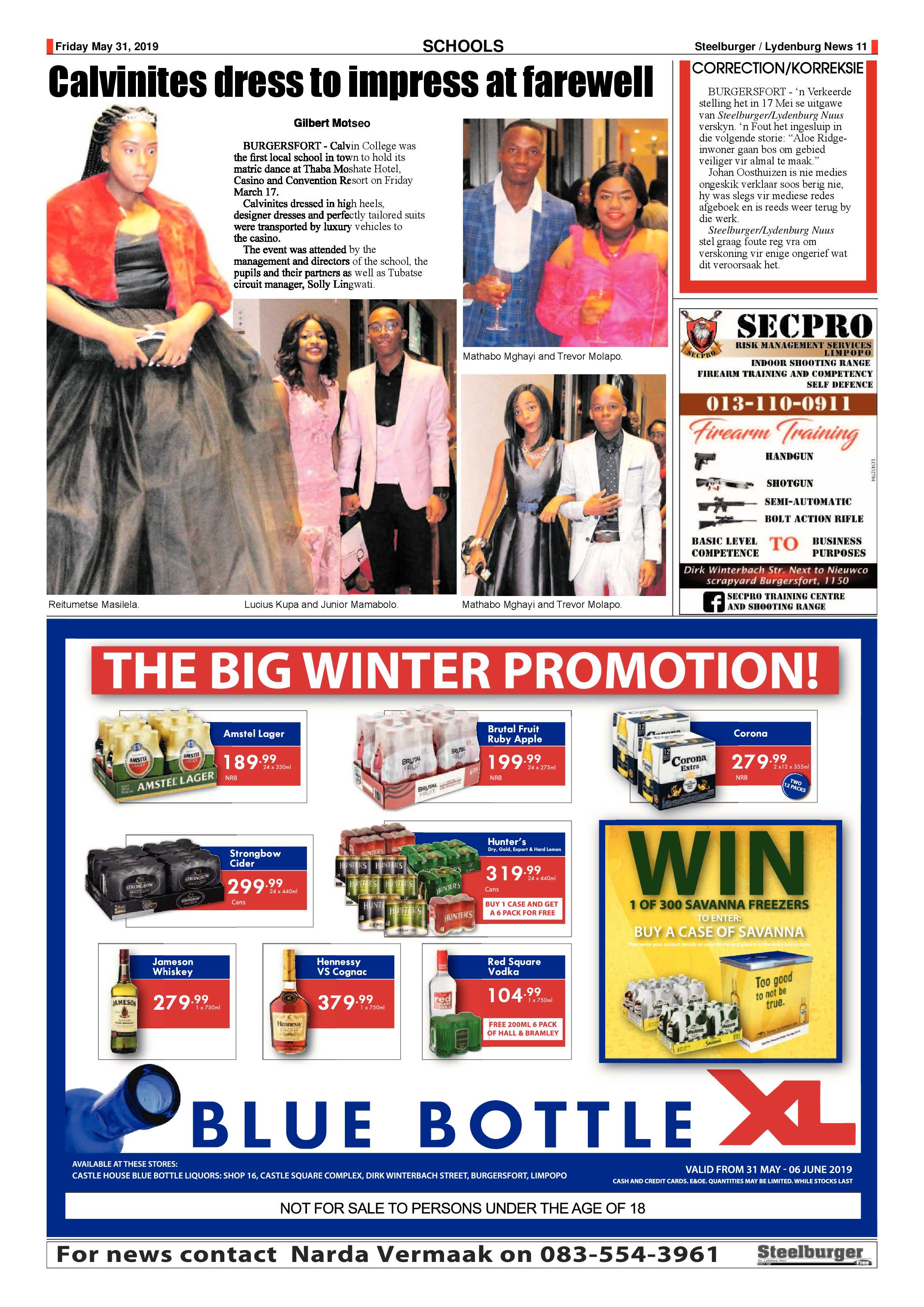 Steelburger News 31 May 2019 page 11