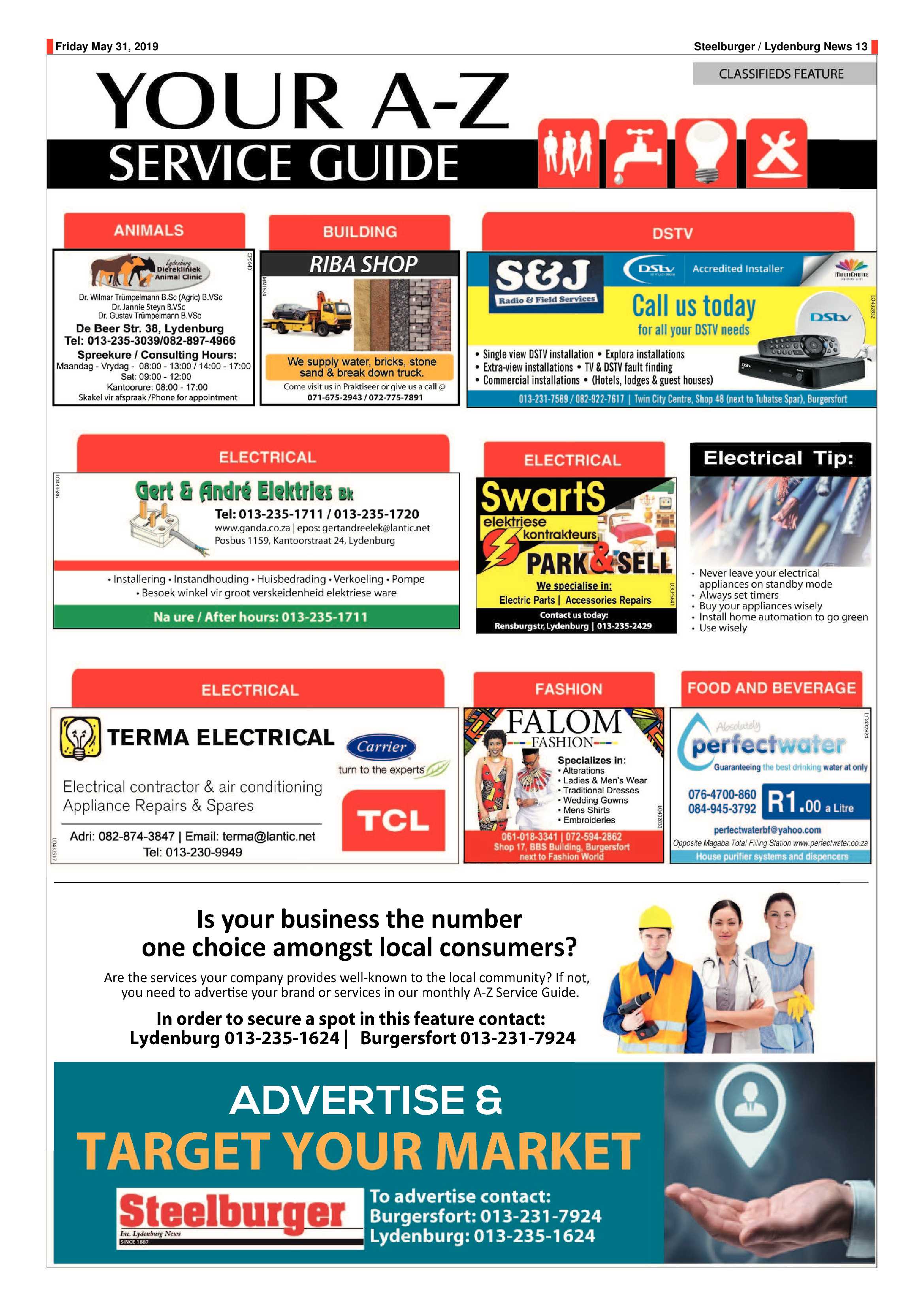 Steelburger News 31 May 2019 page 13