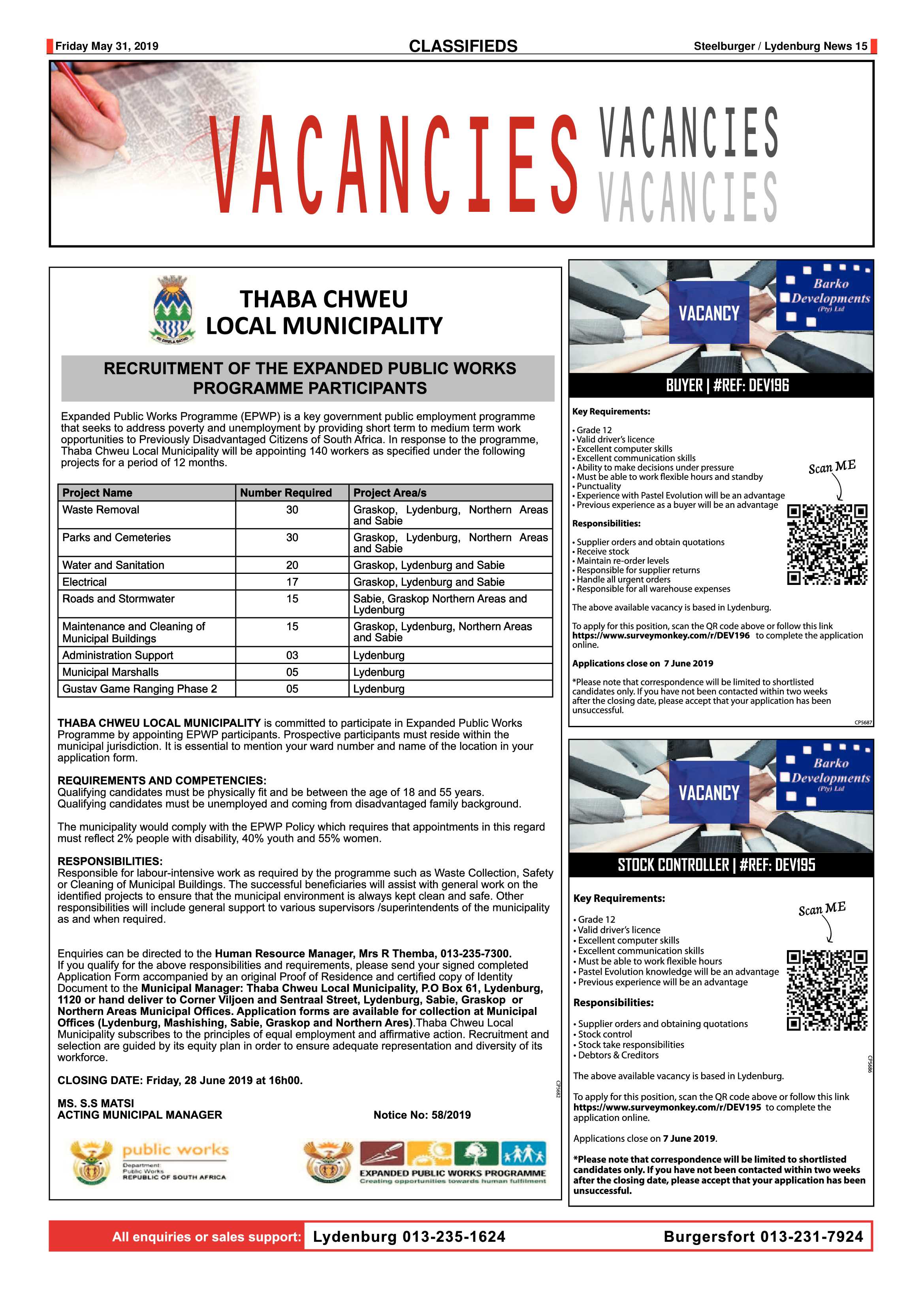 Steelburger News 31 May 2019 page 15