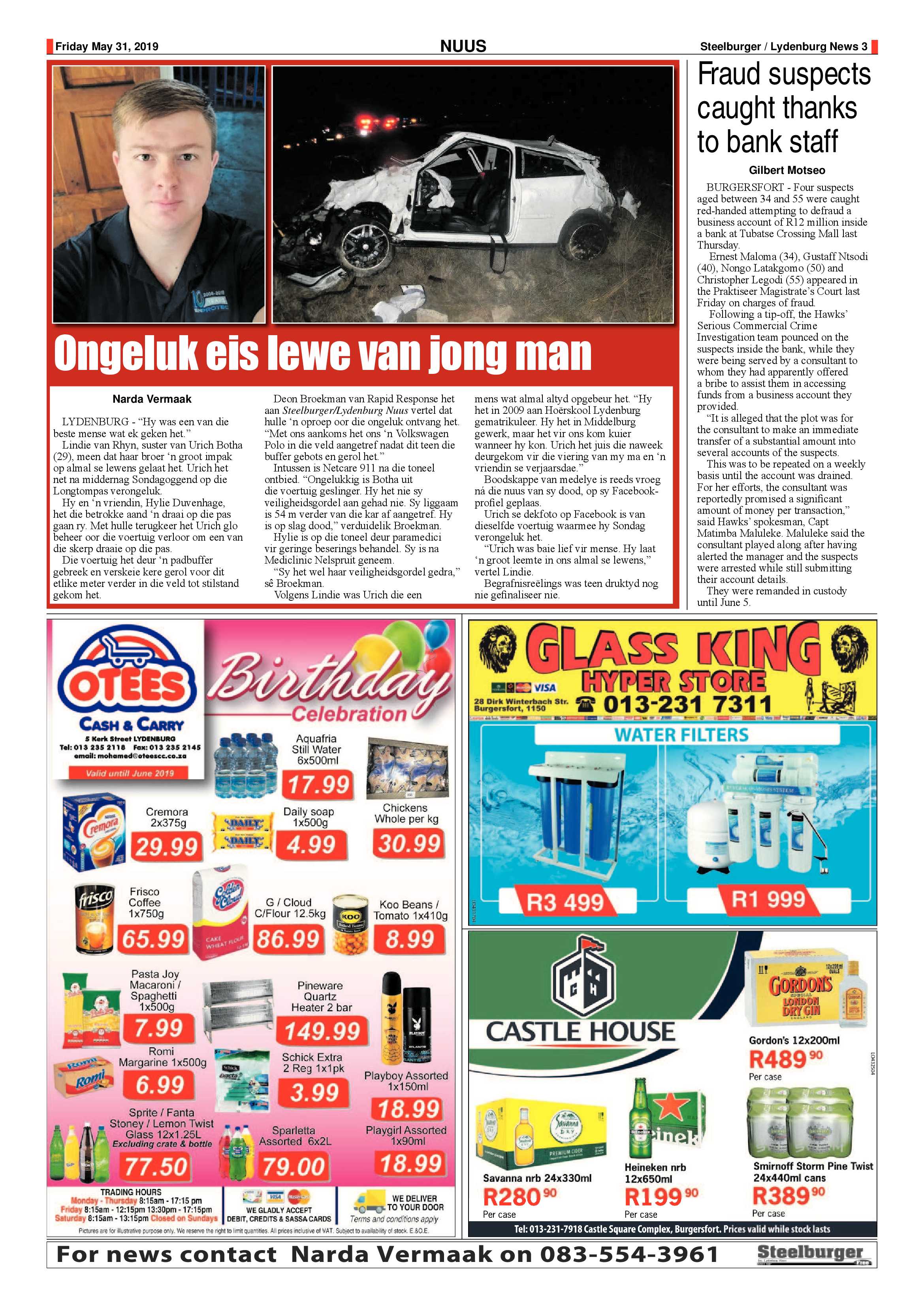 Steelburger News 31 May 2019 page 3