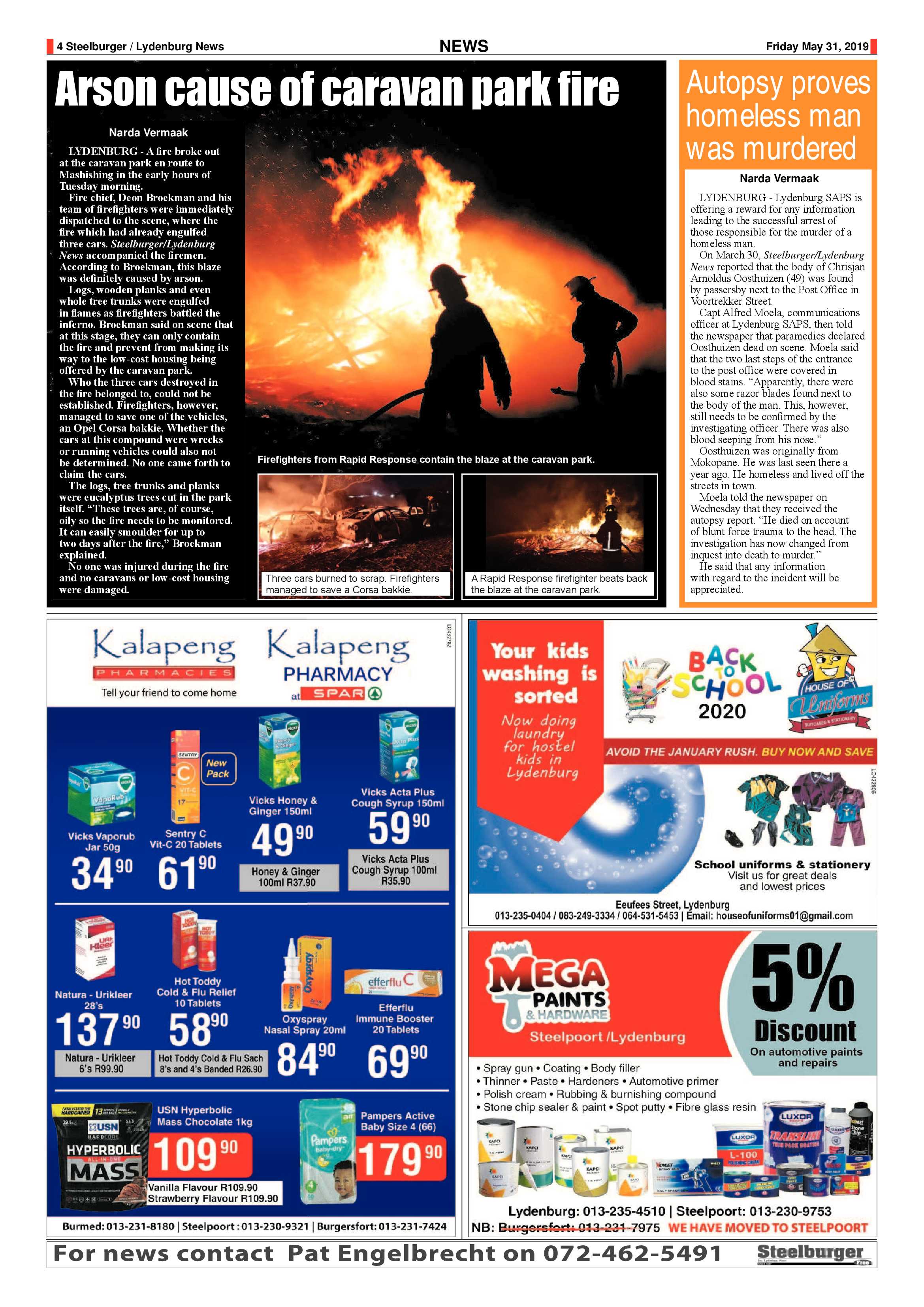 Steelburger News 31 May 2019 page 4