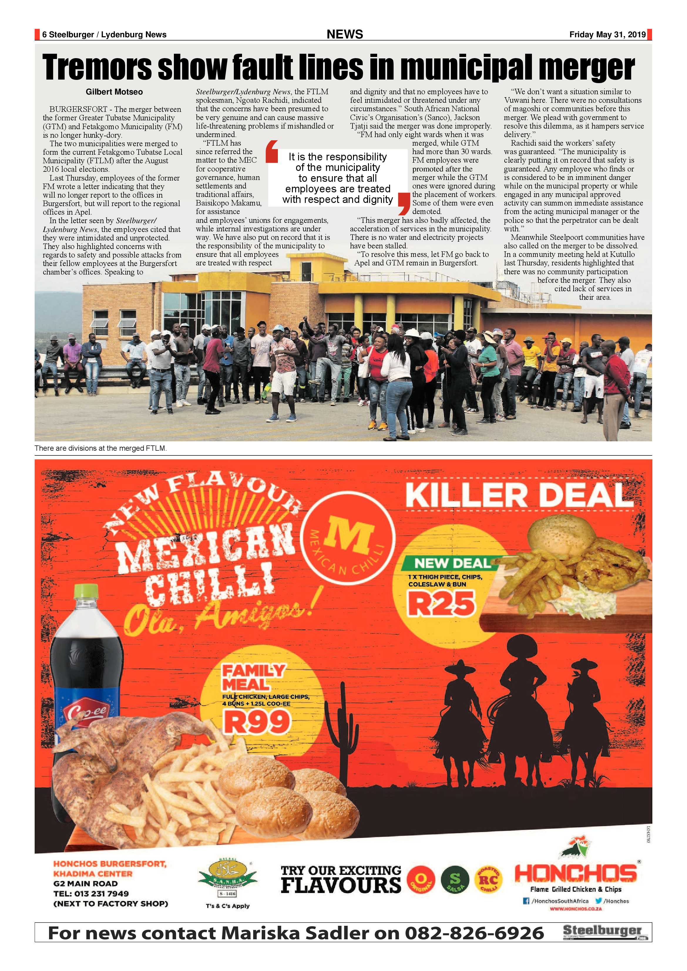 Steelburger News 31 May 2019 page 6