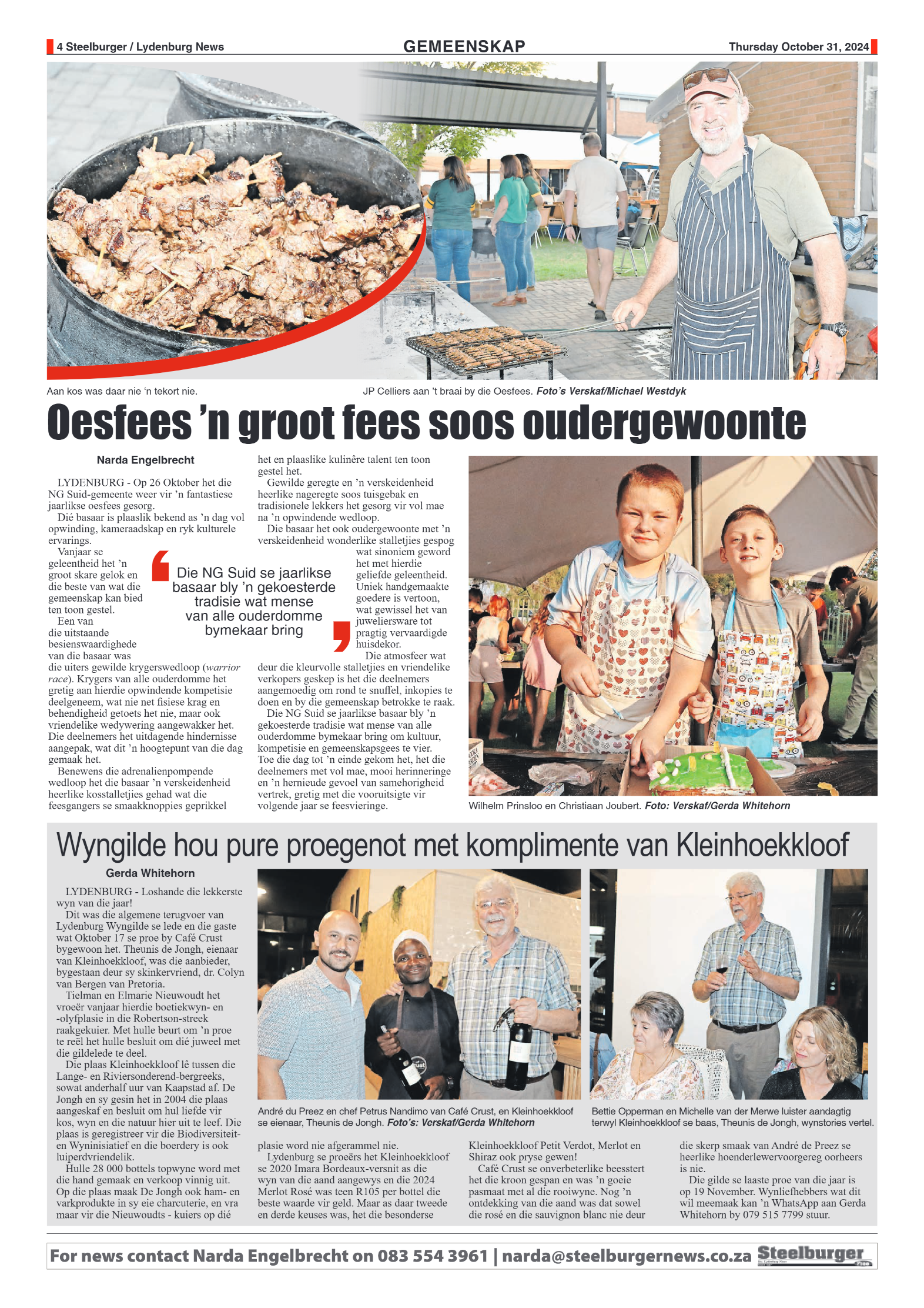 Steelburger News 31 October 2024 page 4