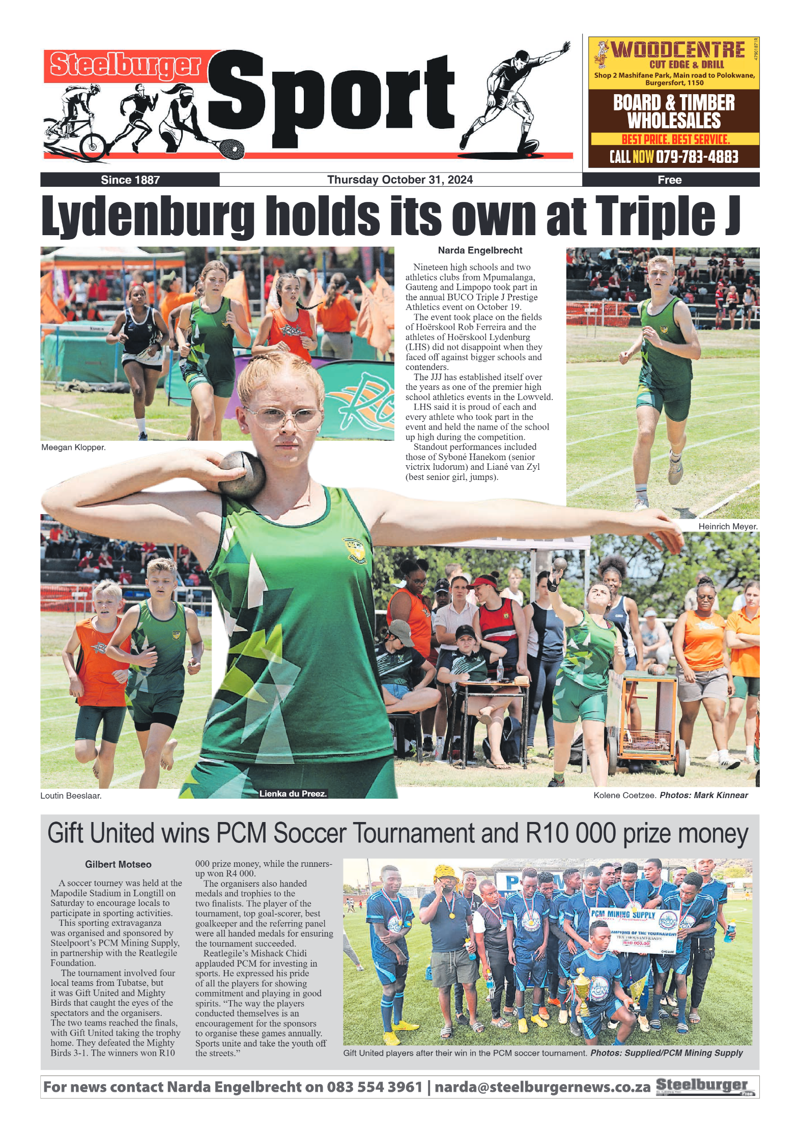 Steelburger News 31 October 2024 page 8