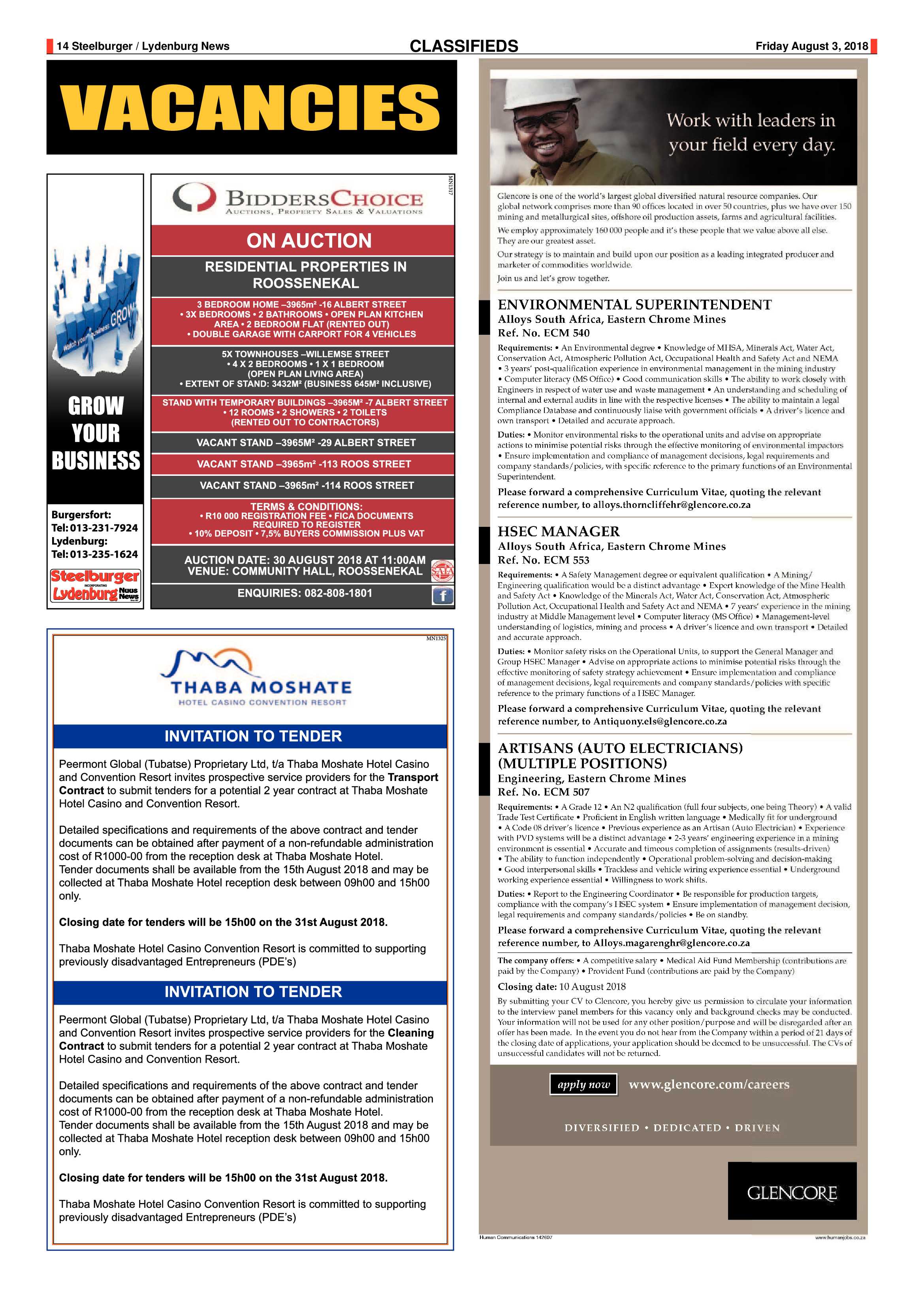 Steelburger News 3 August 2018 page 13