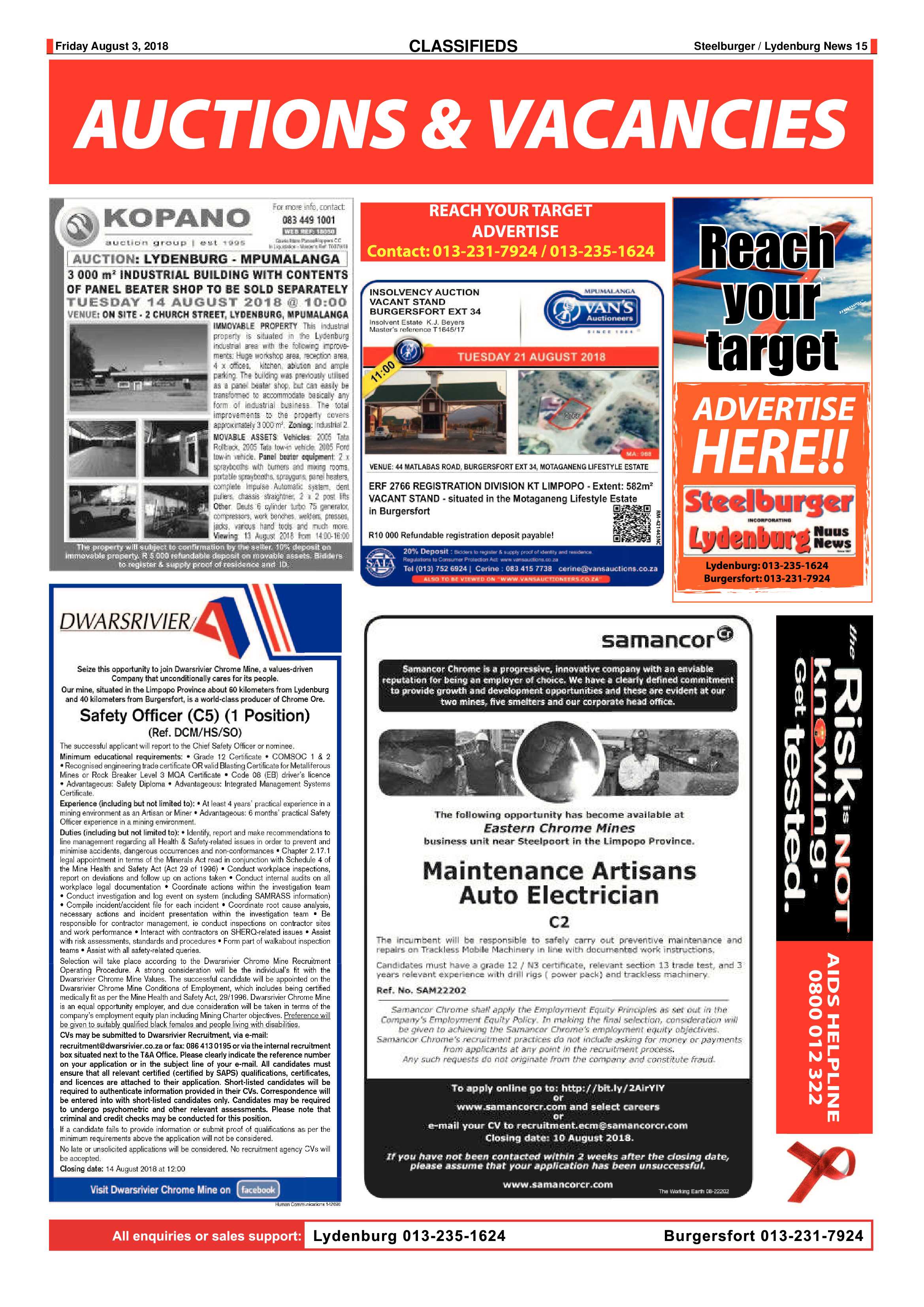 Steelburger News 3 August 2018 page 14