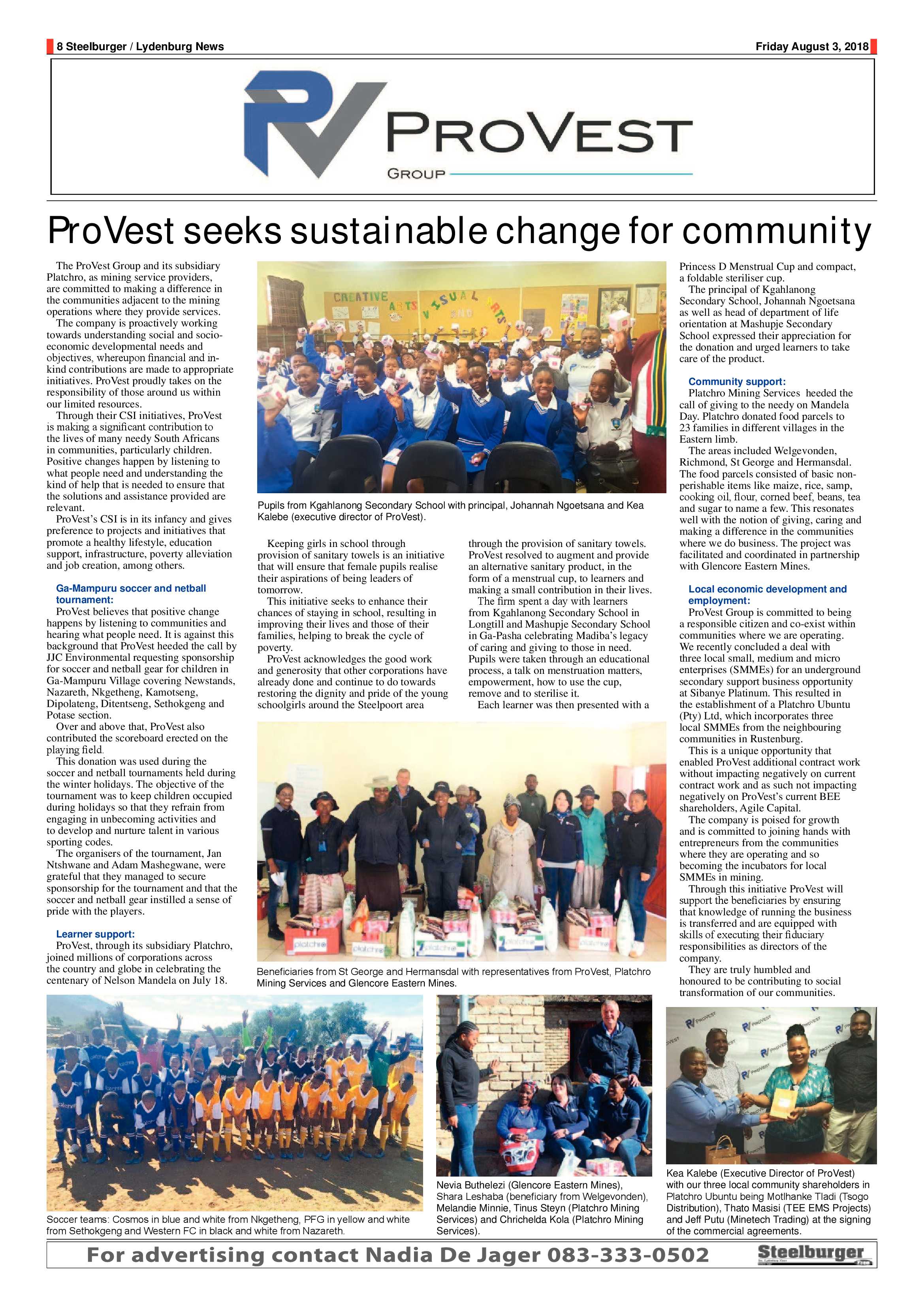 Steelburger News 3 August 2018 page 7