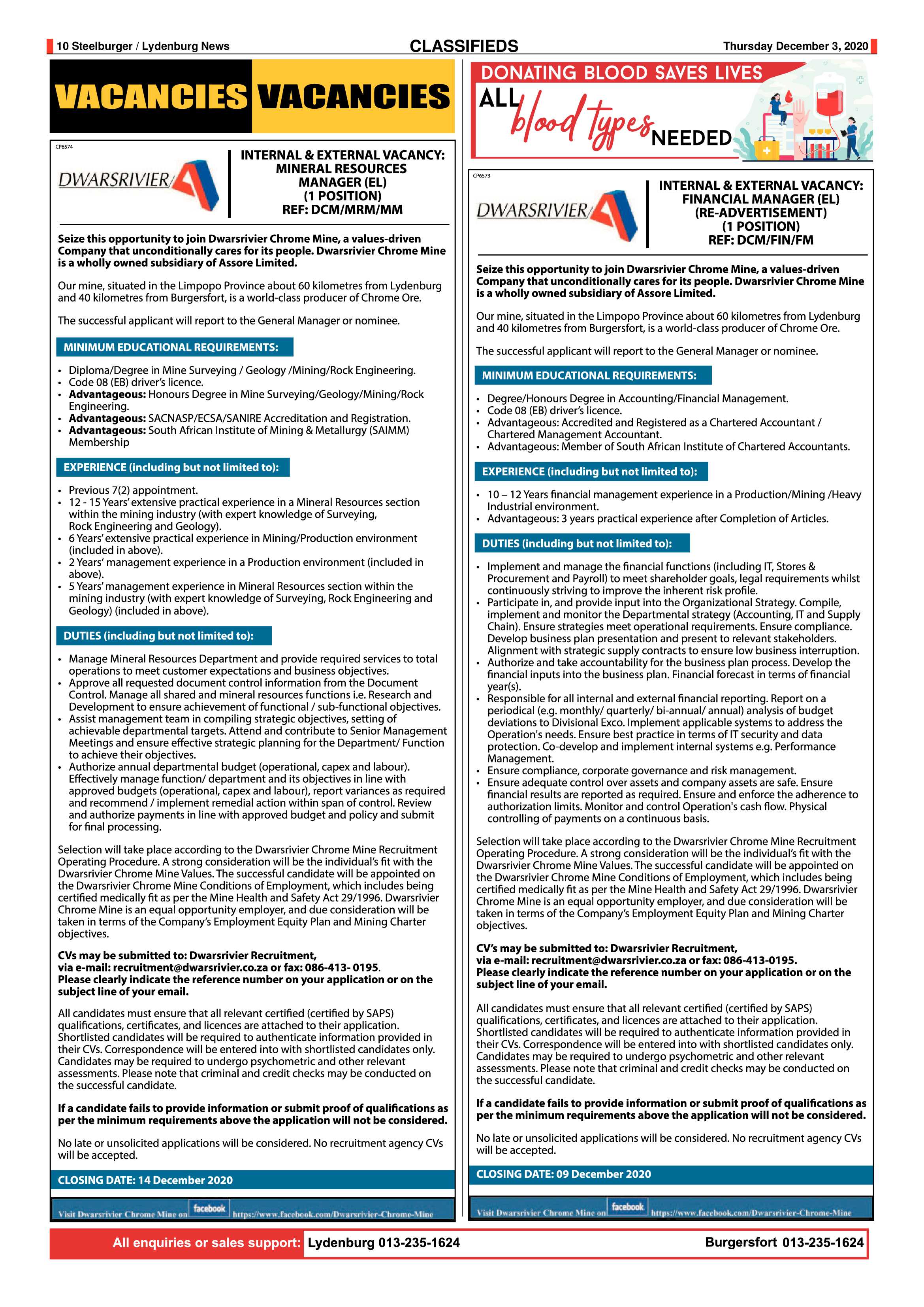 Steelburger News 3 December 2020 page 10