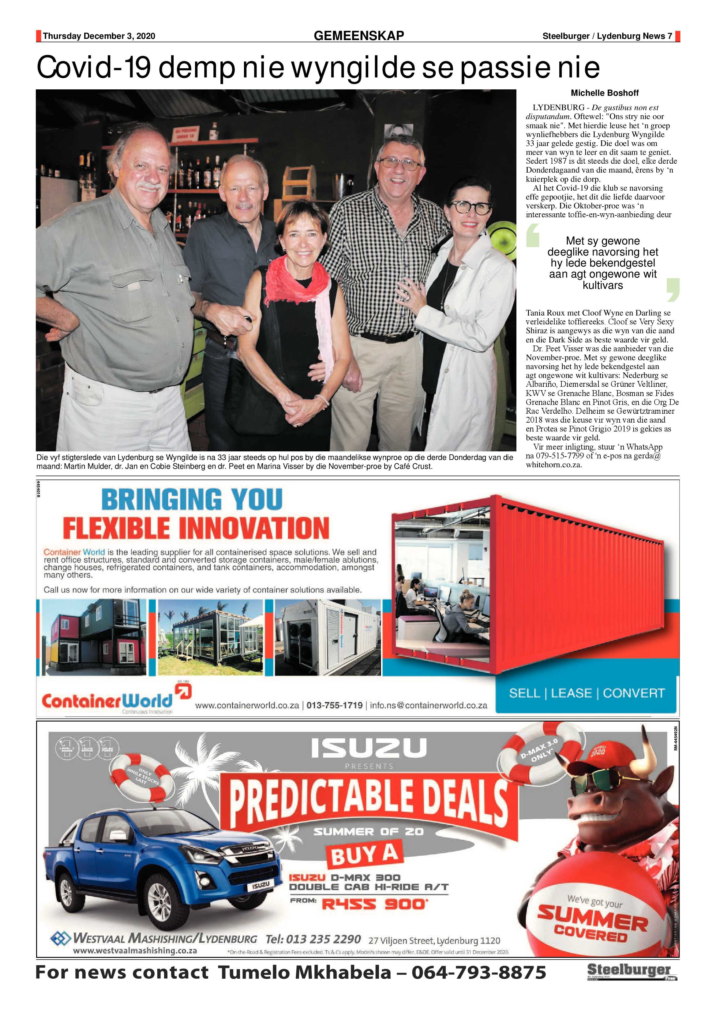 Steelburger News 3 December 2020 page 7