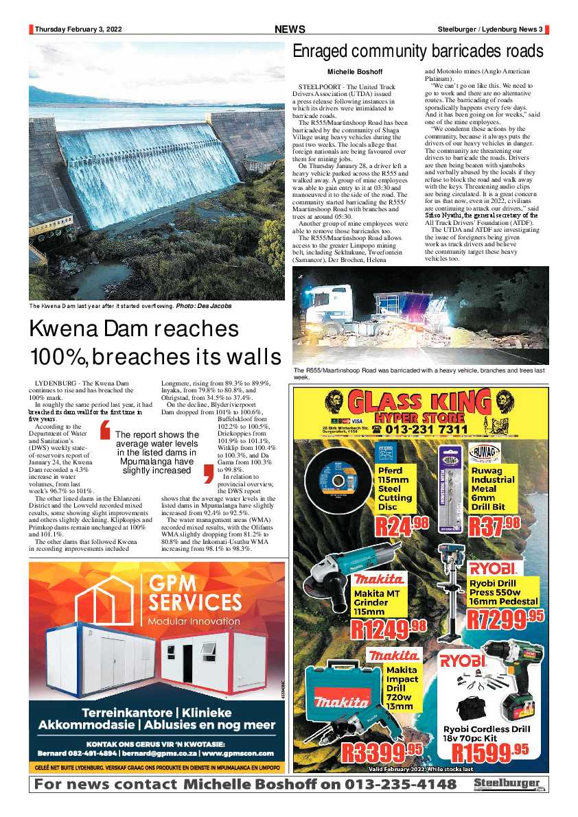 Steelburger News 3 February 2022 page 3