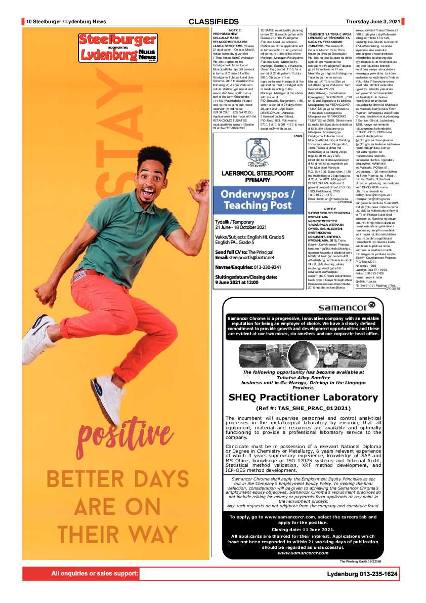Steelburger News 3 June 2021 page 10