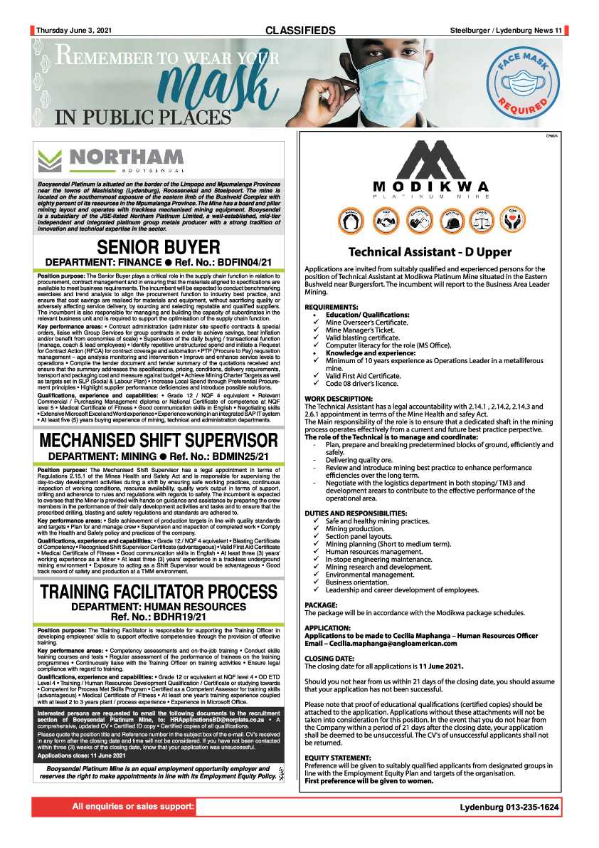 Steelburger News 3 June 2021 page 11