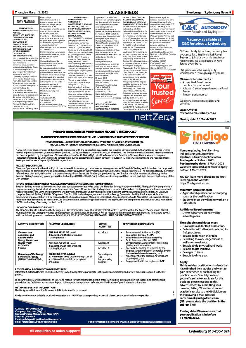 Steelburger News 3 March 2022 page 9