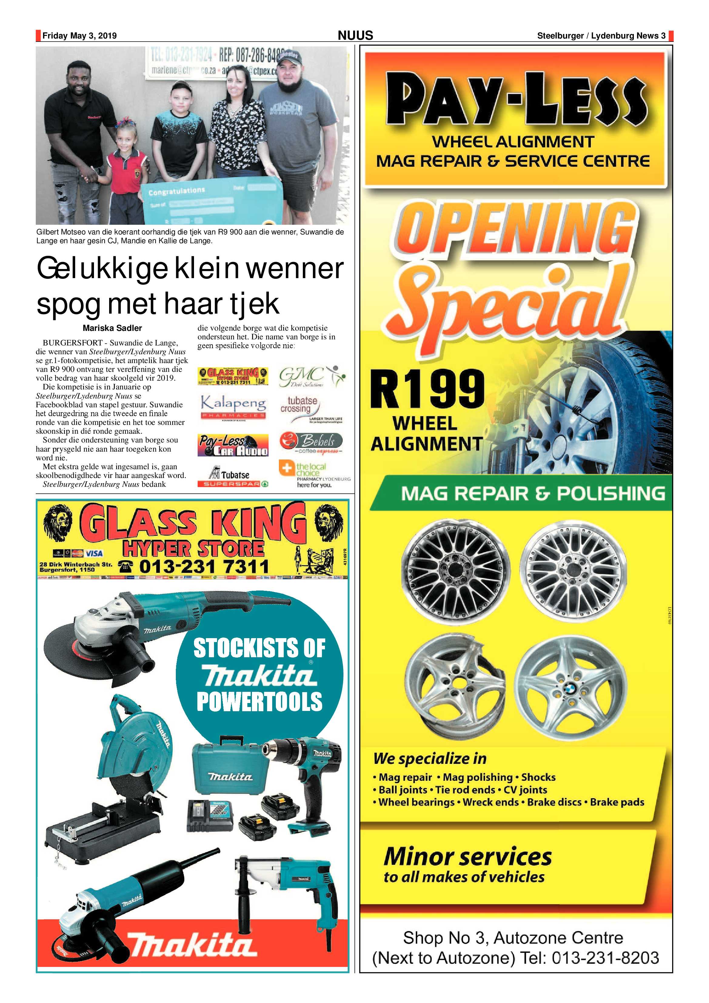 Steelburger News 3 May 2019 page 3