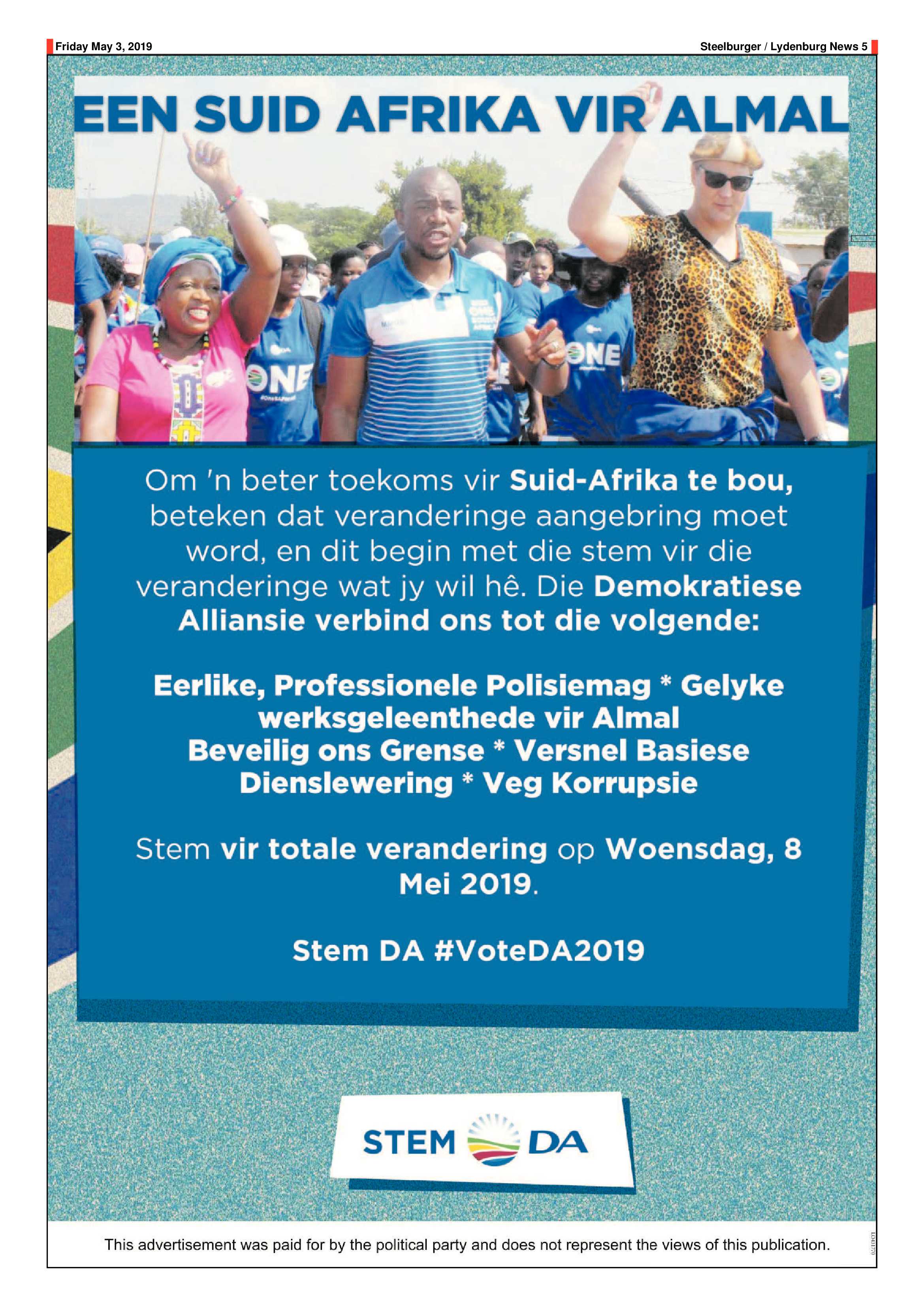Steelburger News 3 May 2019 page 5
