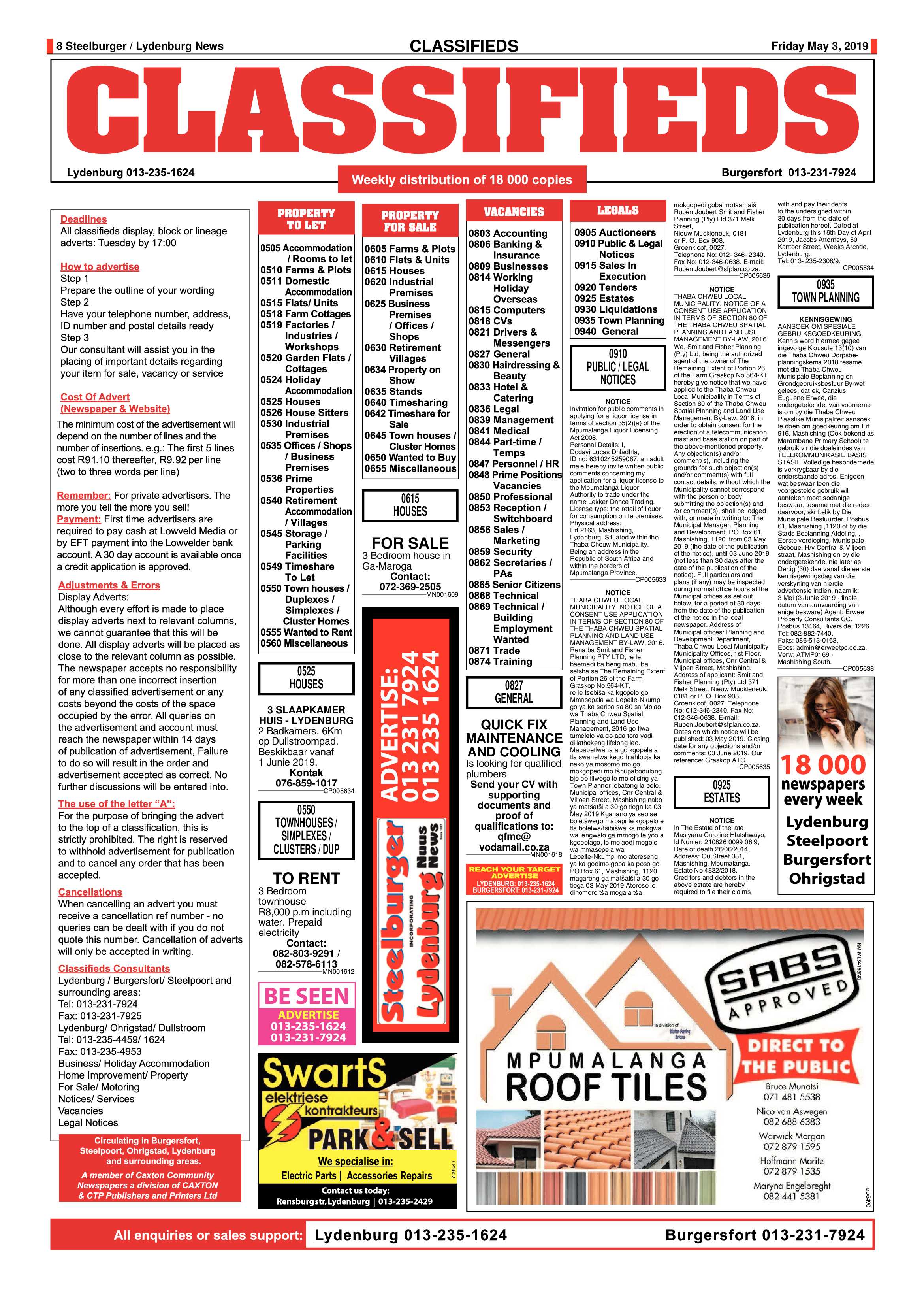 Steelburger News 3 May 2019 page 8