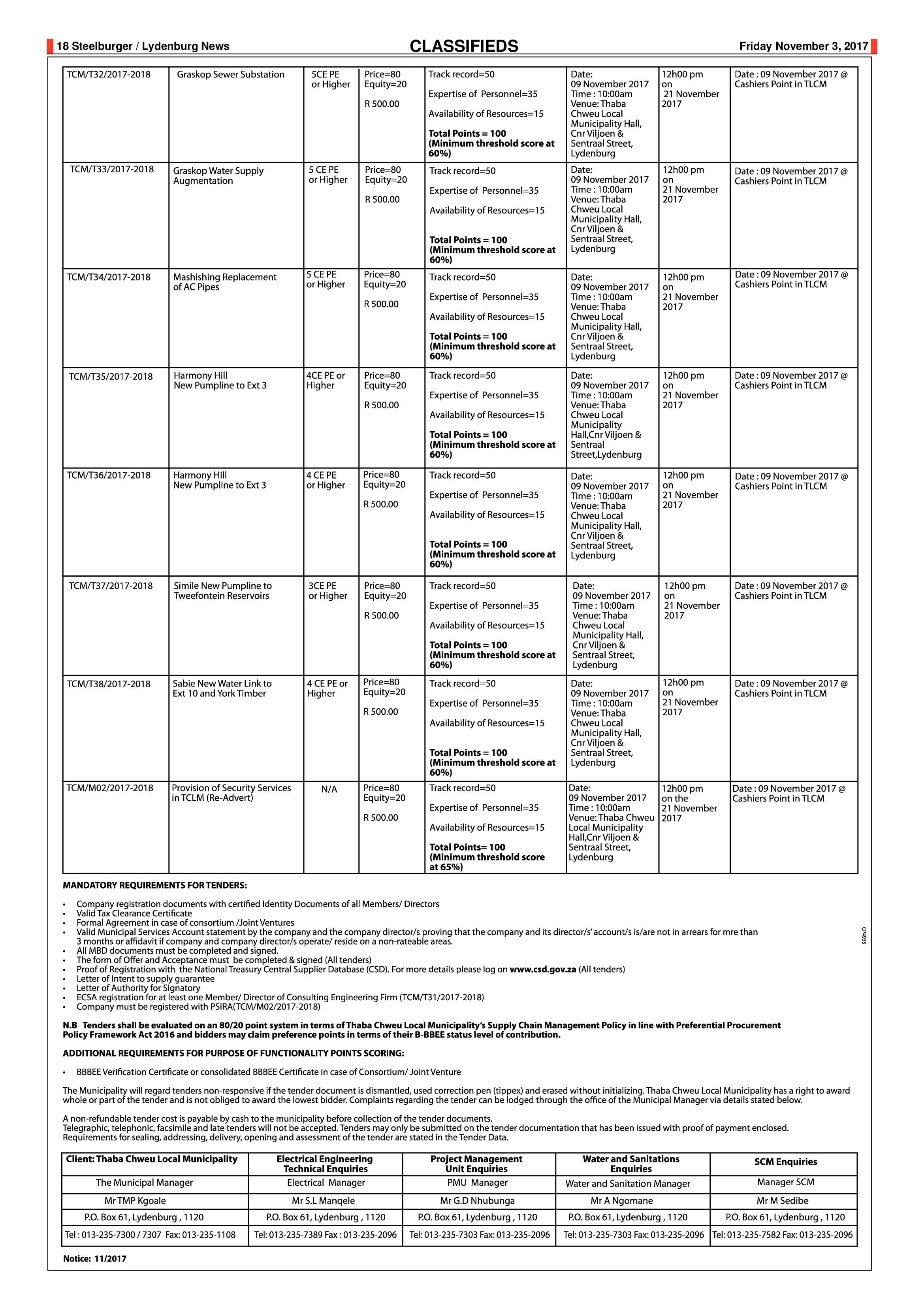 Steelburger News 3 November 2017 page 17