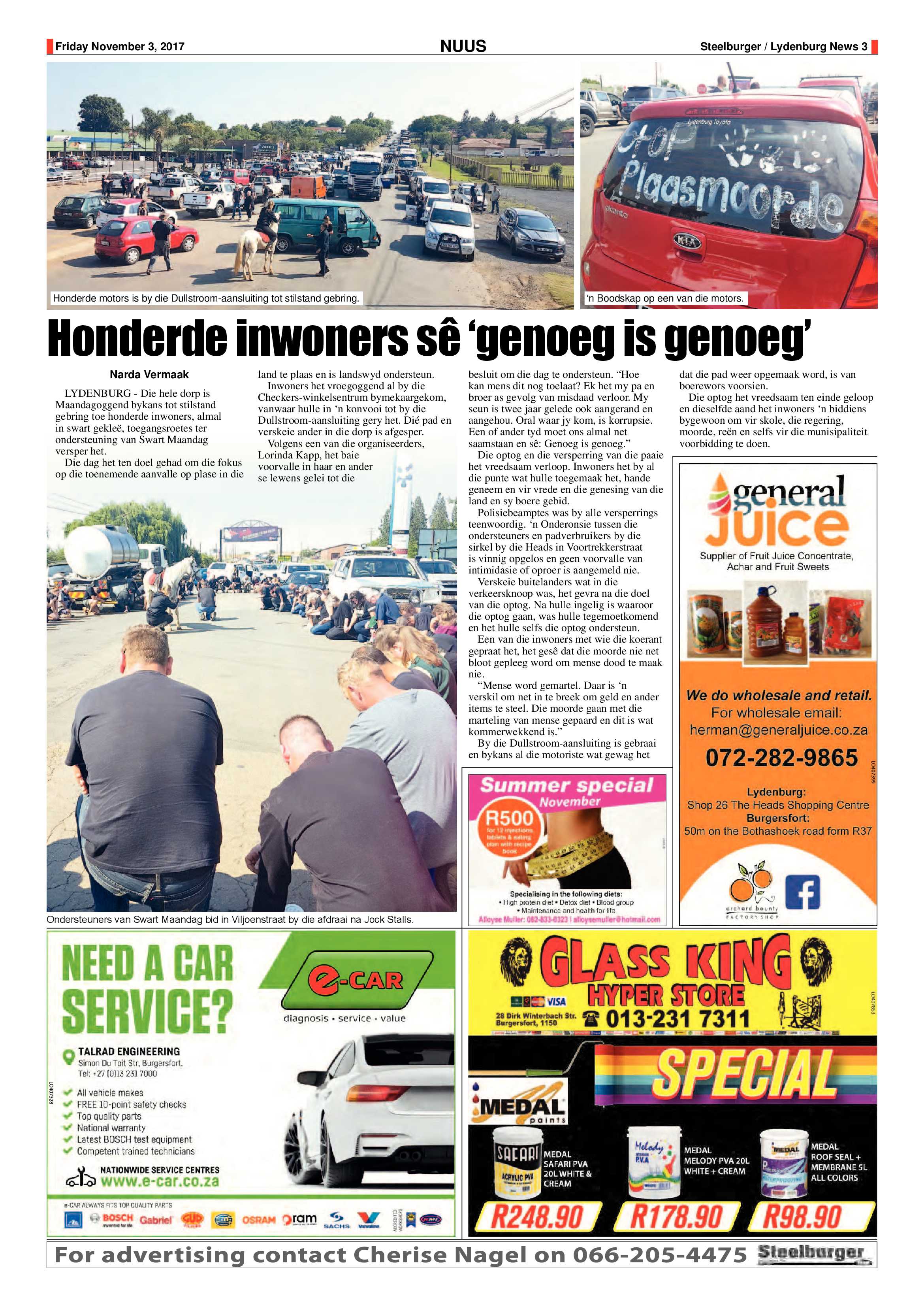 Steelburger News 3 November 2017 page 3