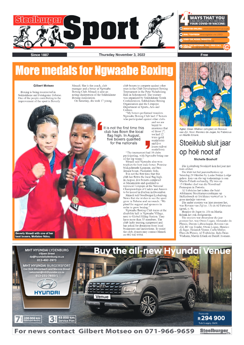 Steelburger News 3 November 2022 page 12