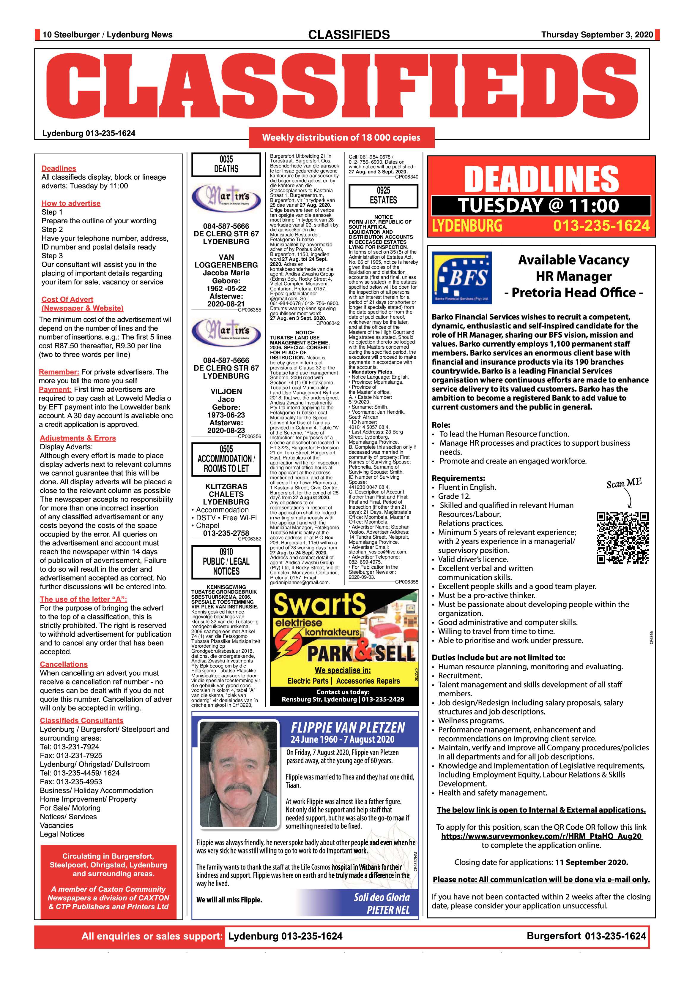 Steelburger News 3 September 2020 page 10