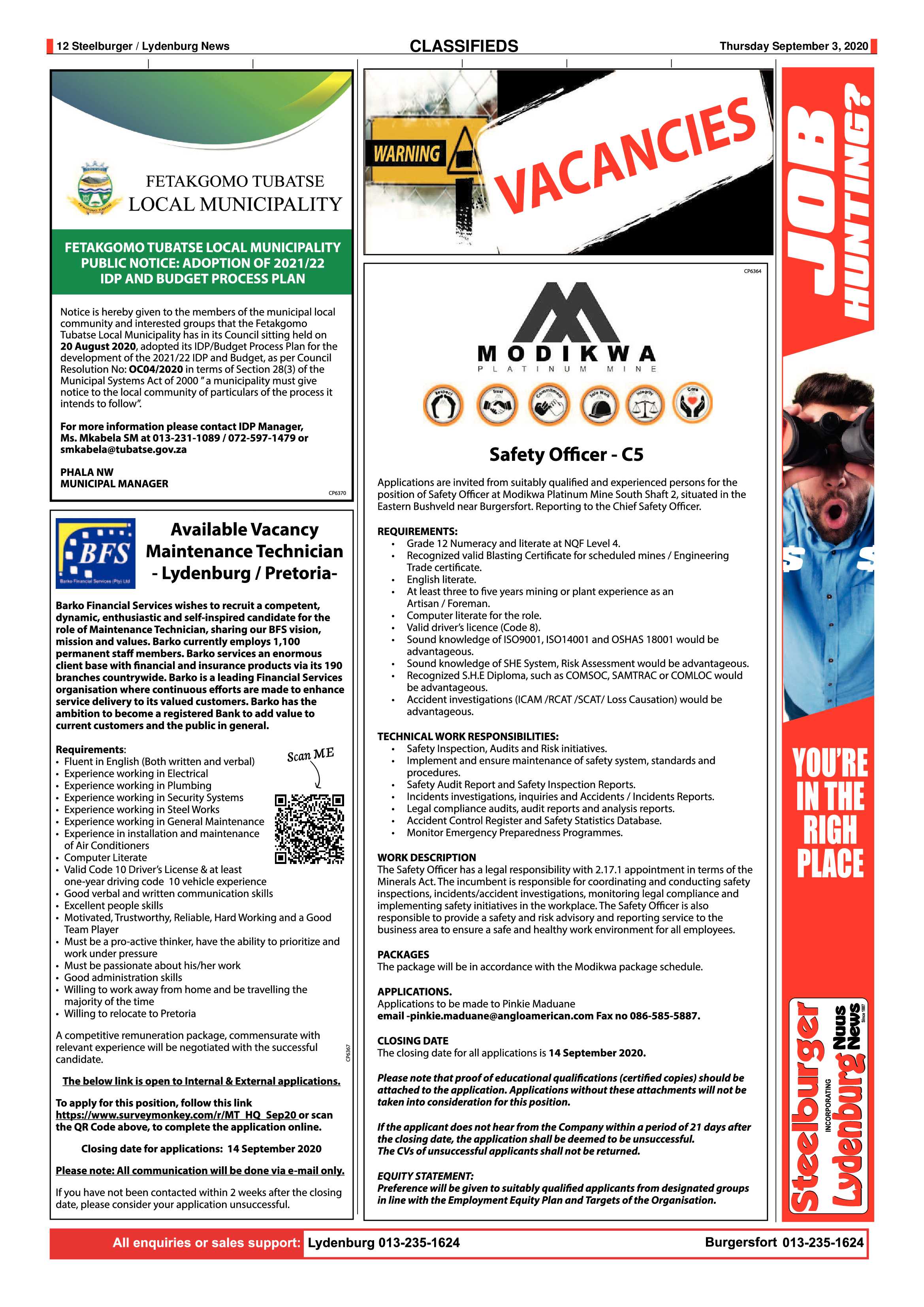 Steelburger News 3 September 2020 page 12