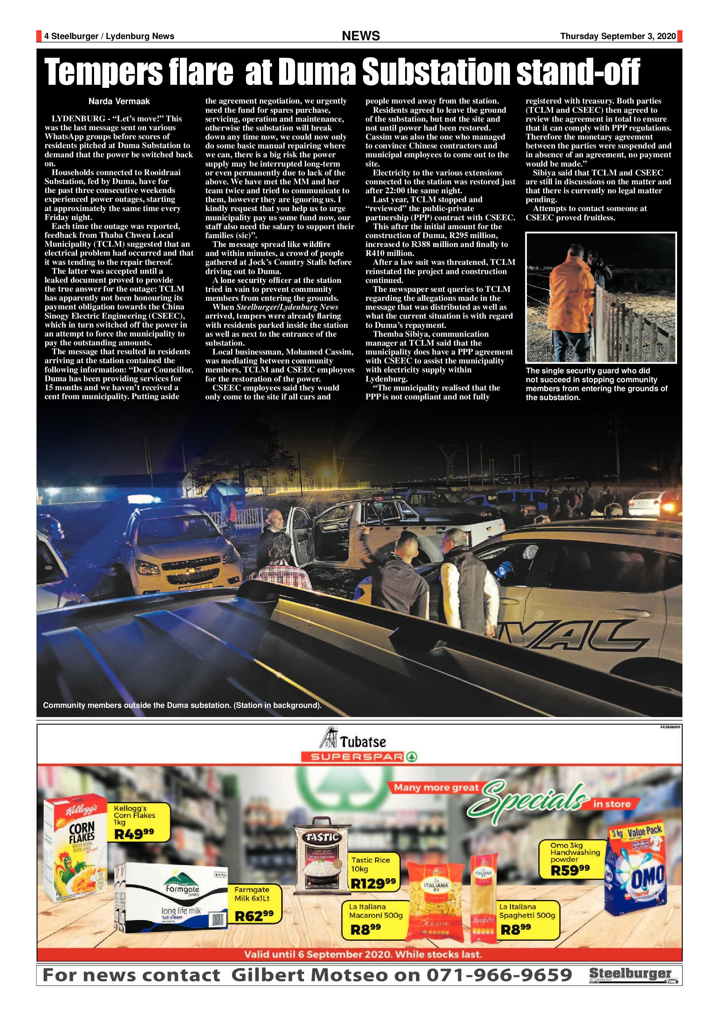 Steelburger News 3 September 2020 page 4