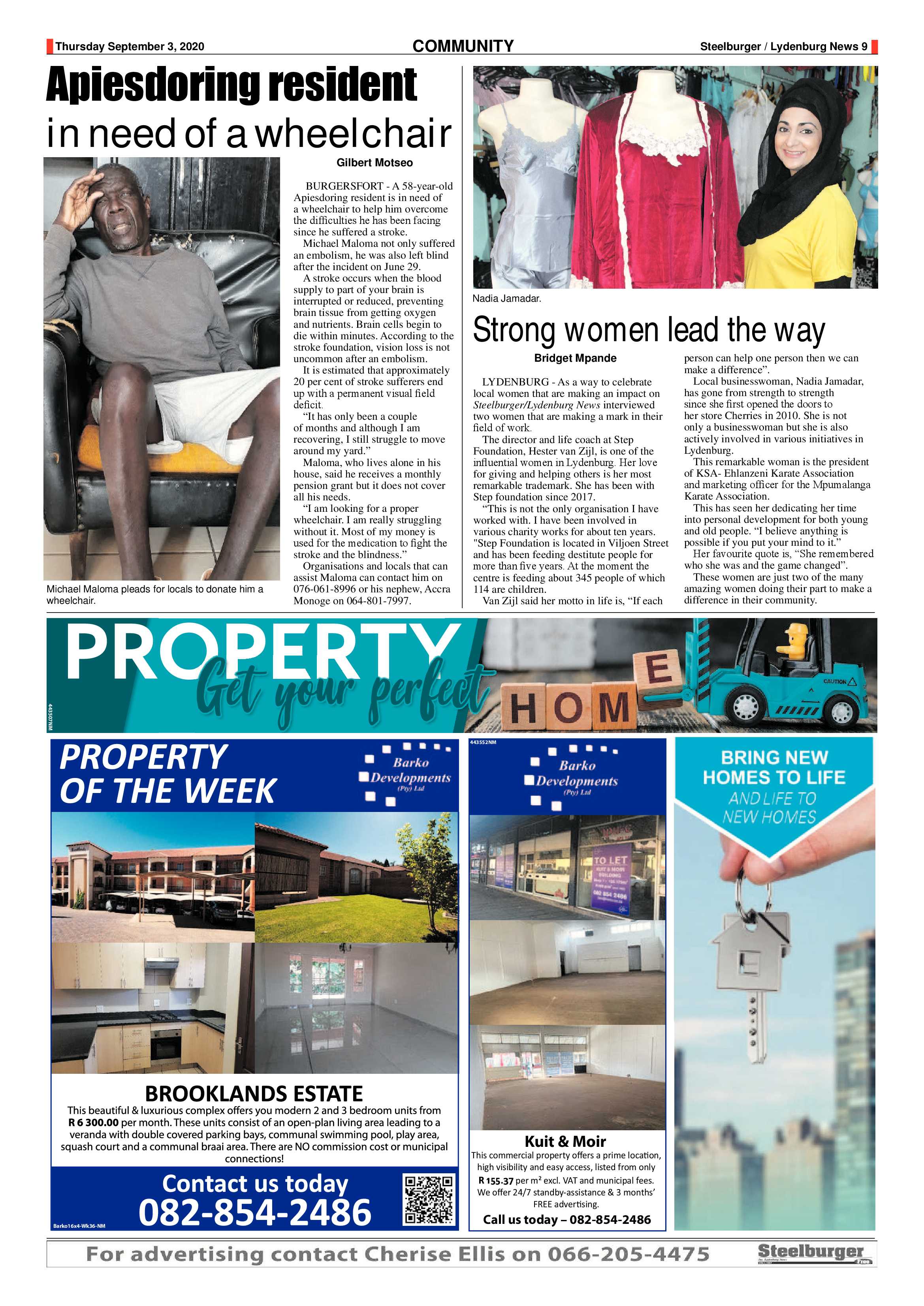 Steelburger News 3 September 2020 page 9