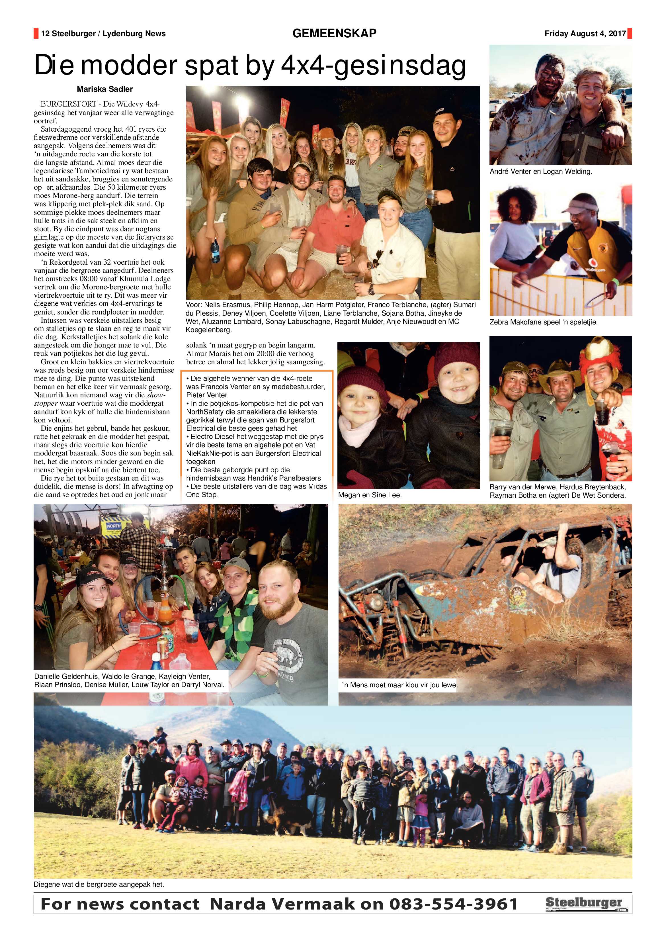 Steelburger News 4 August 2017 page 12