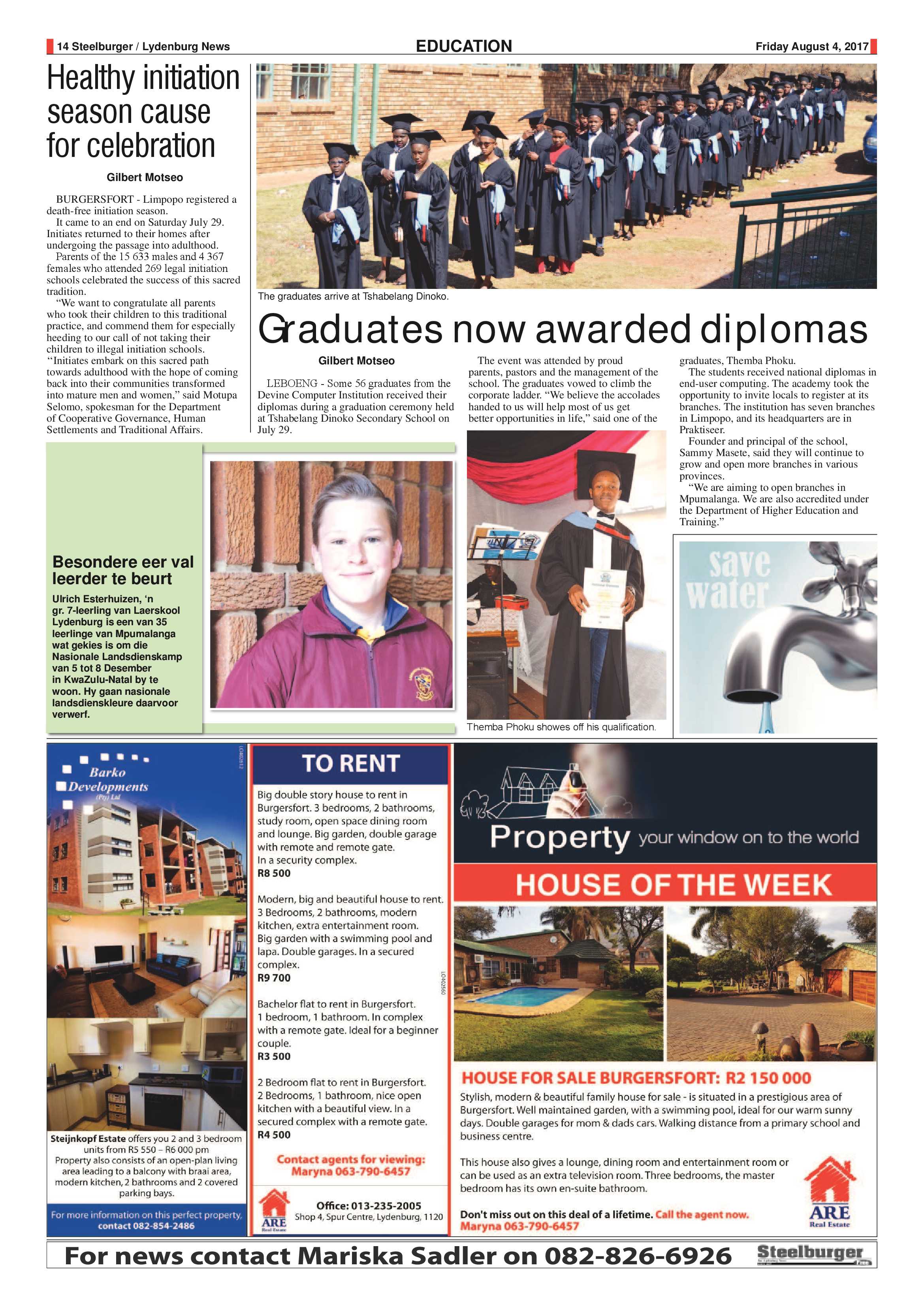 Steelburger News 4 August 2017 page 14