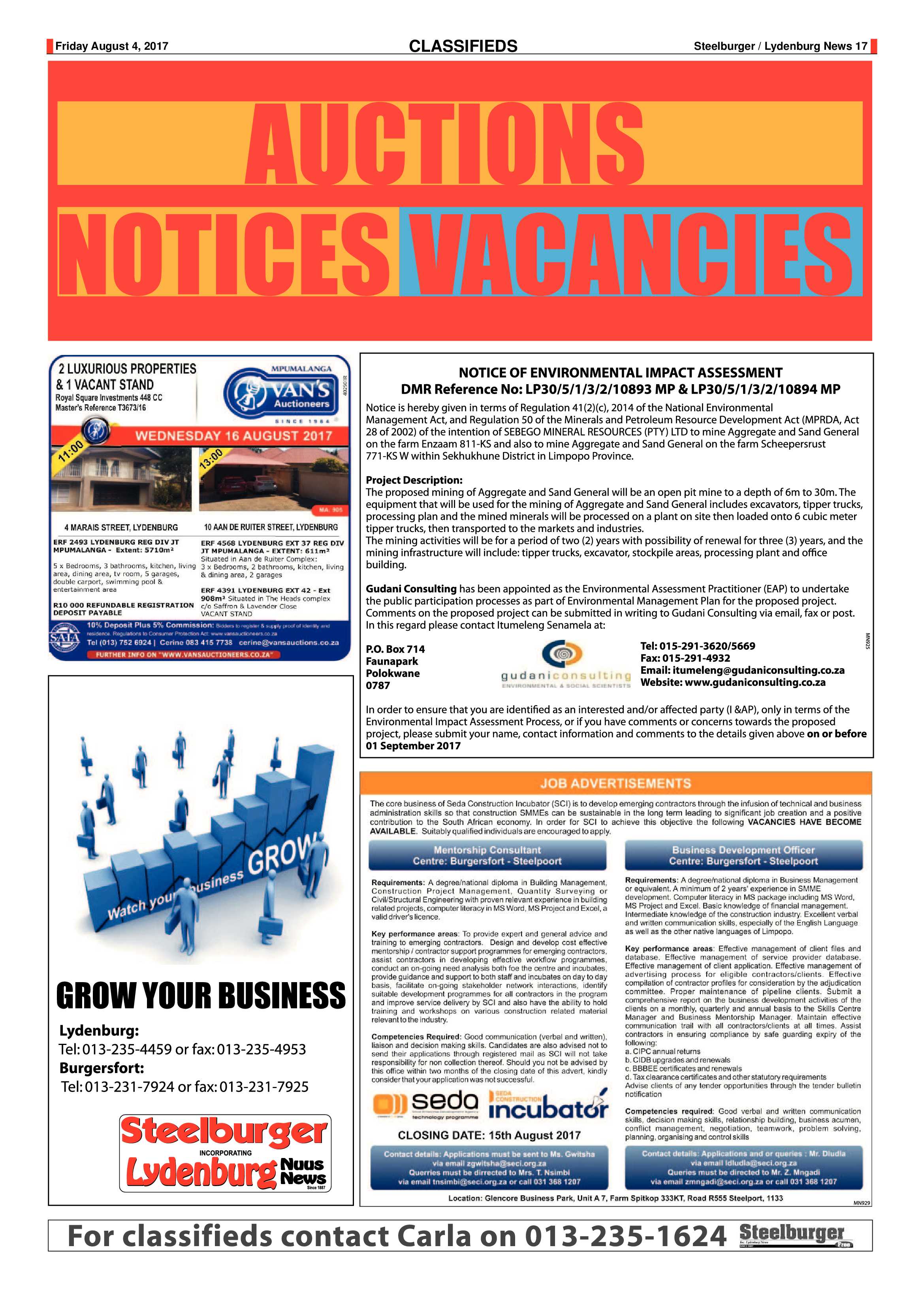 Steelburger News 4 August 2017 page 17