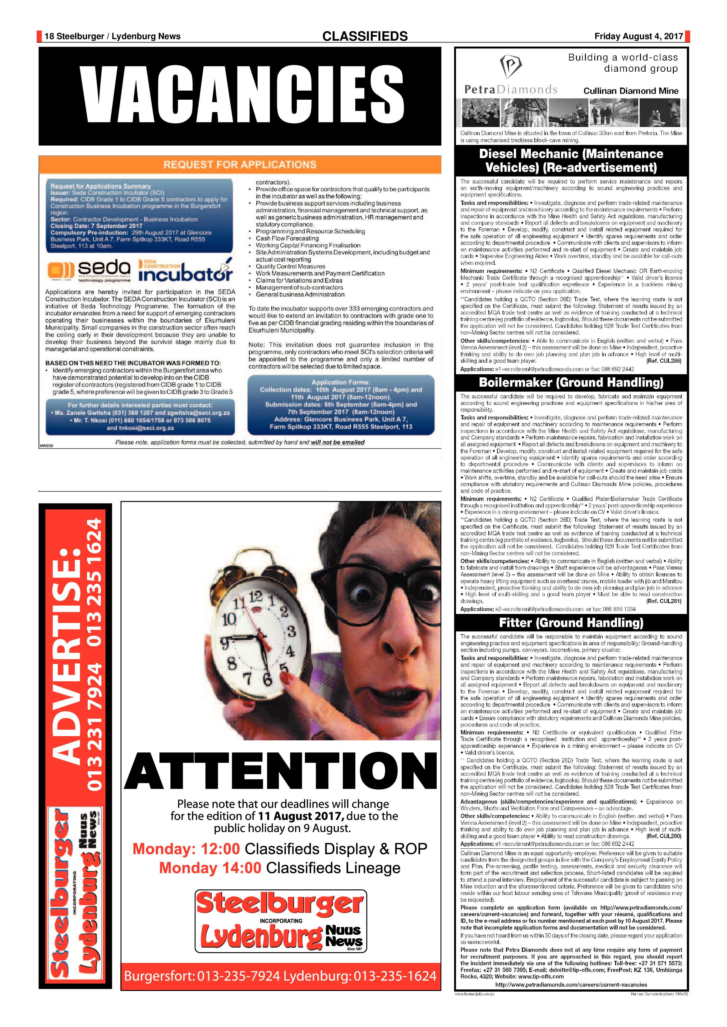 Steelburger News 4 August 2017 page 18
