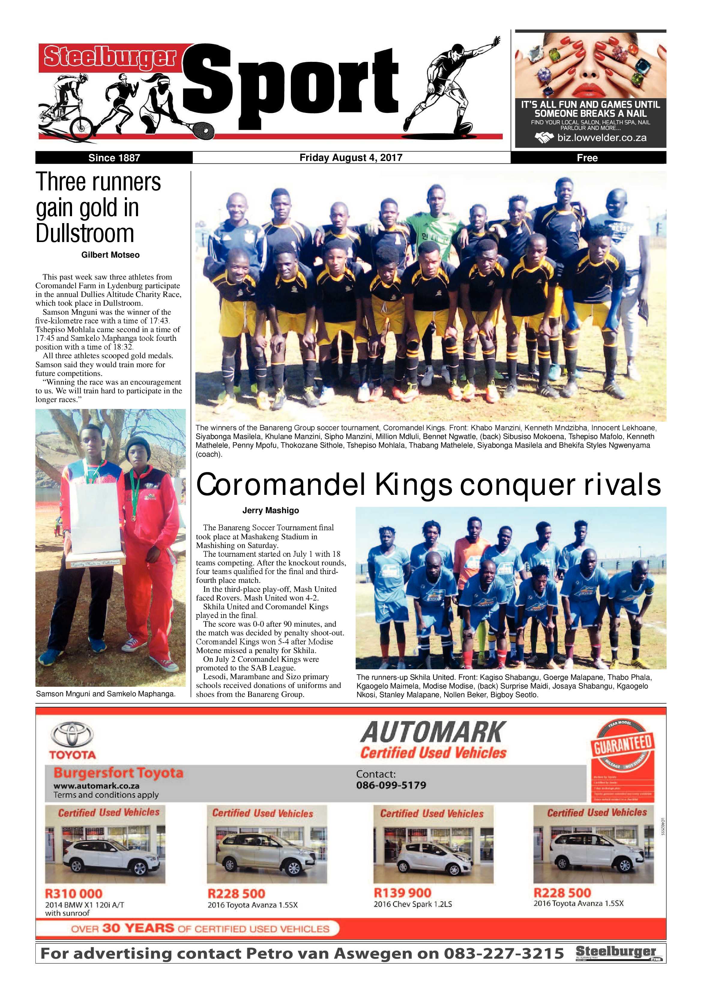 Steelburger News 4 August 2017 page 20