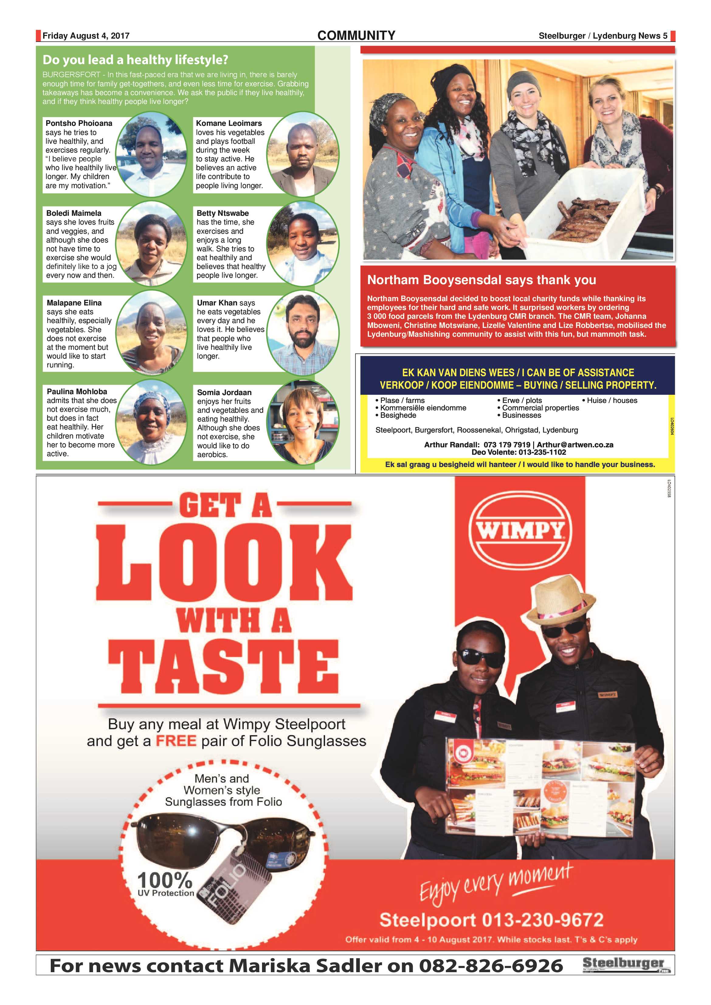 Steelburger News 4 August 2017 page 5