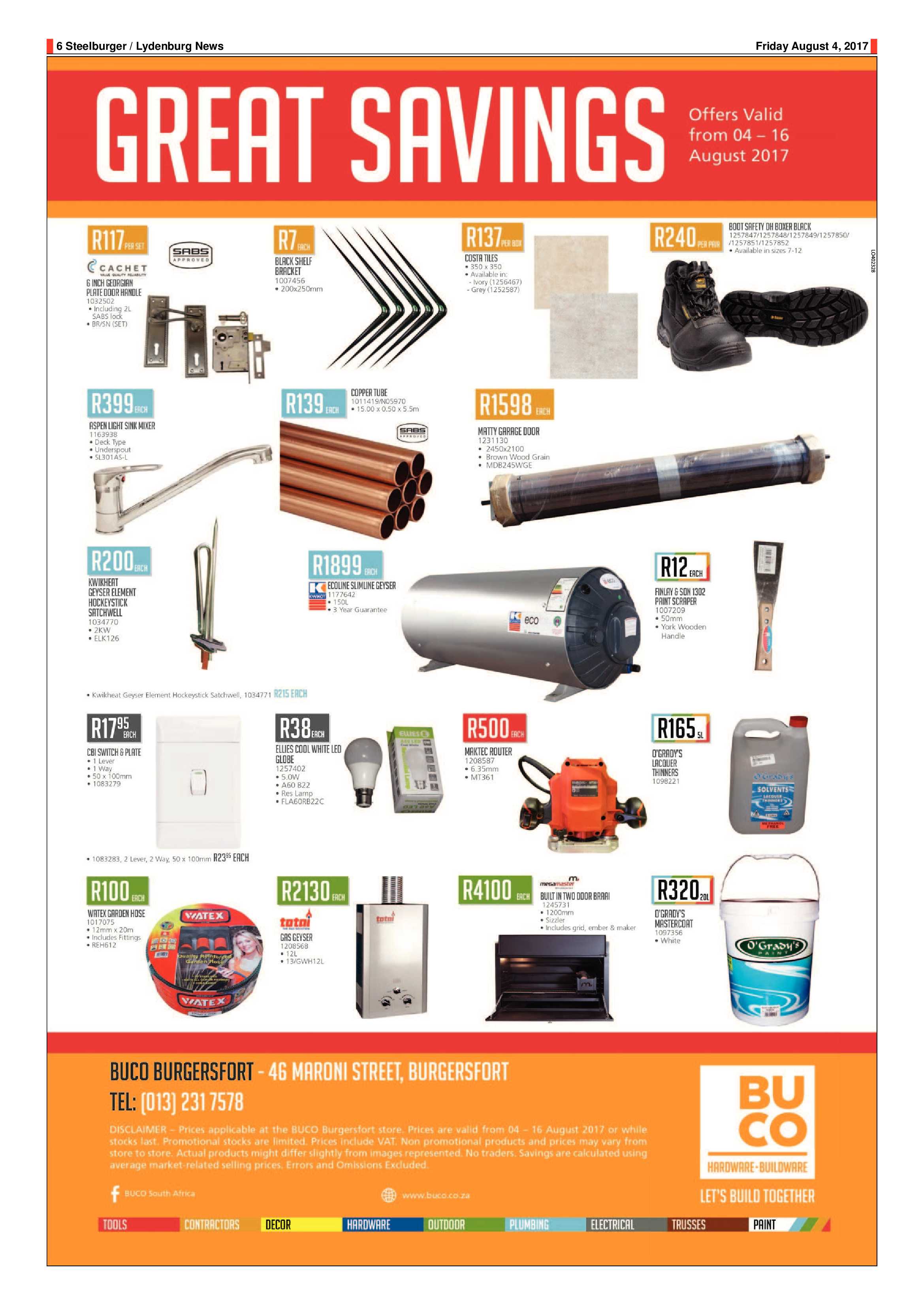 Steelburger News 4 August 2017 page 6