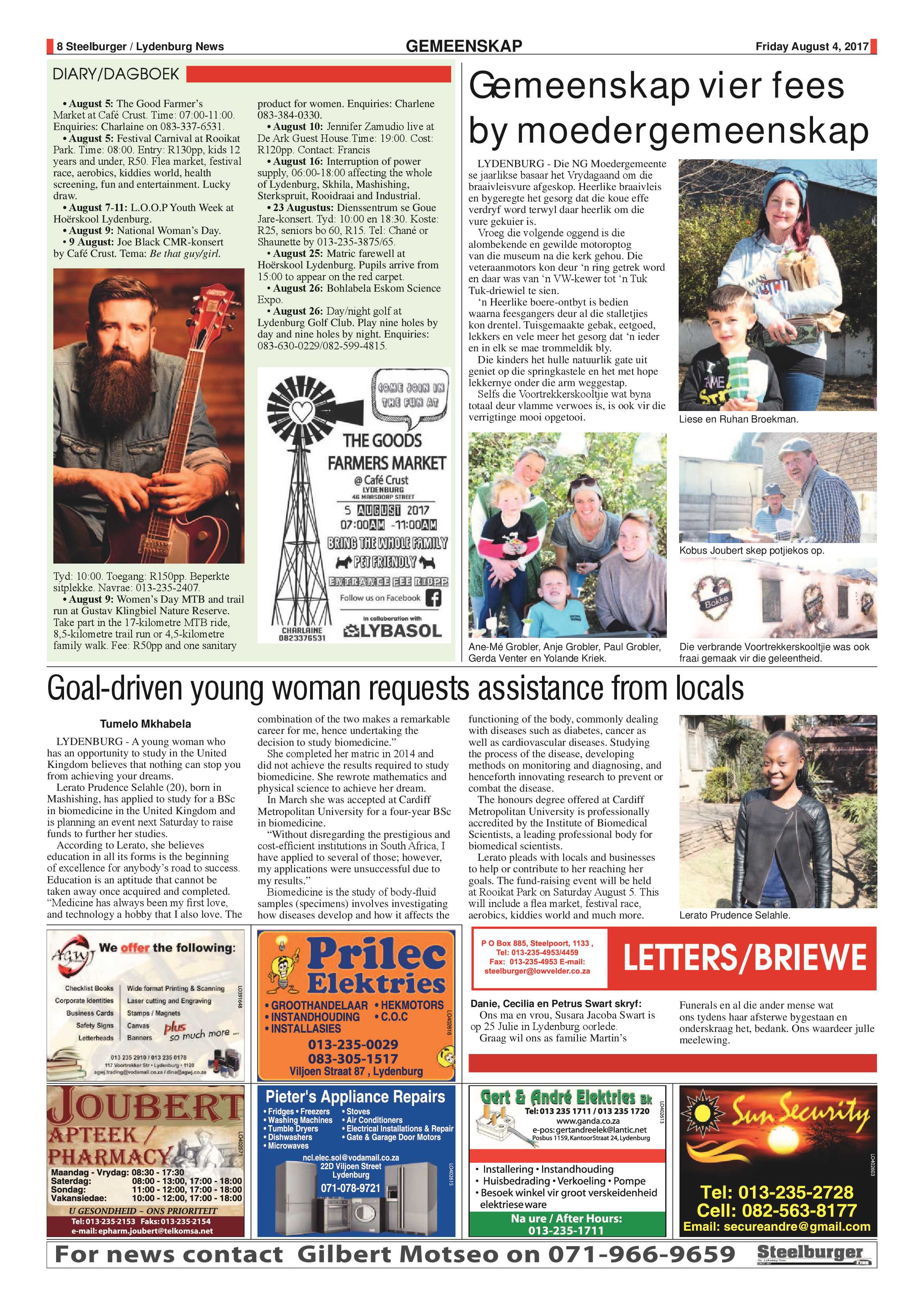Steelburger News 4 August 2017 page 8