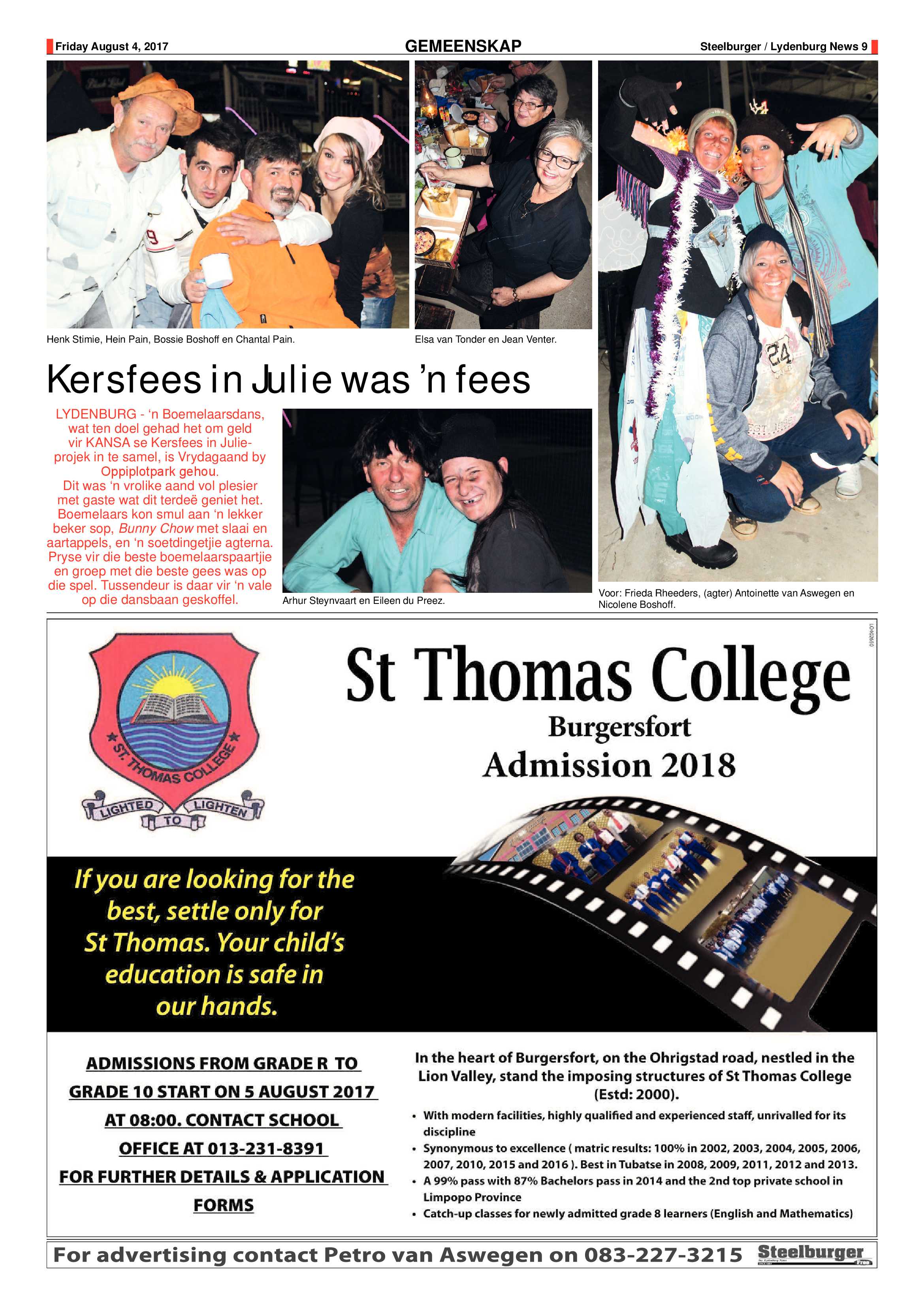 Steelburger News 4 August 2017 page 9
