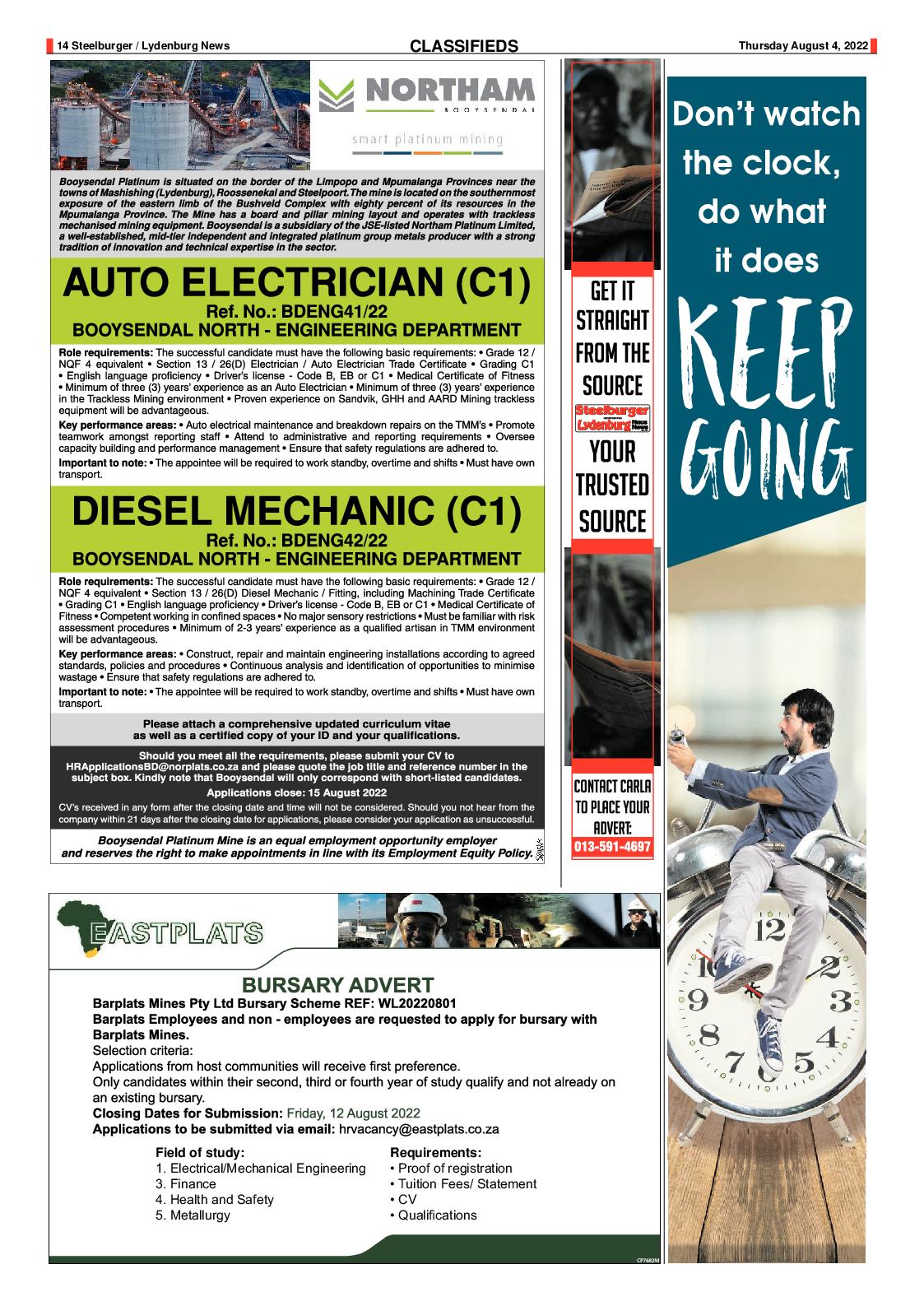 Steelburger News 4 August 2022 page 14